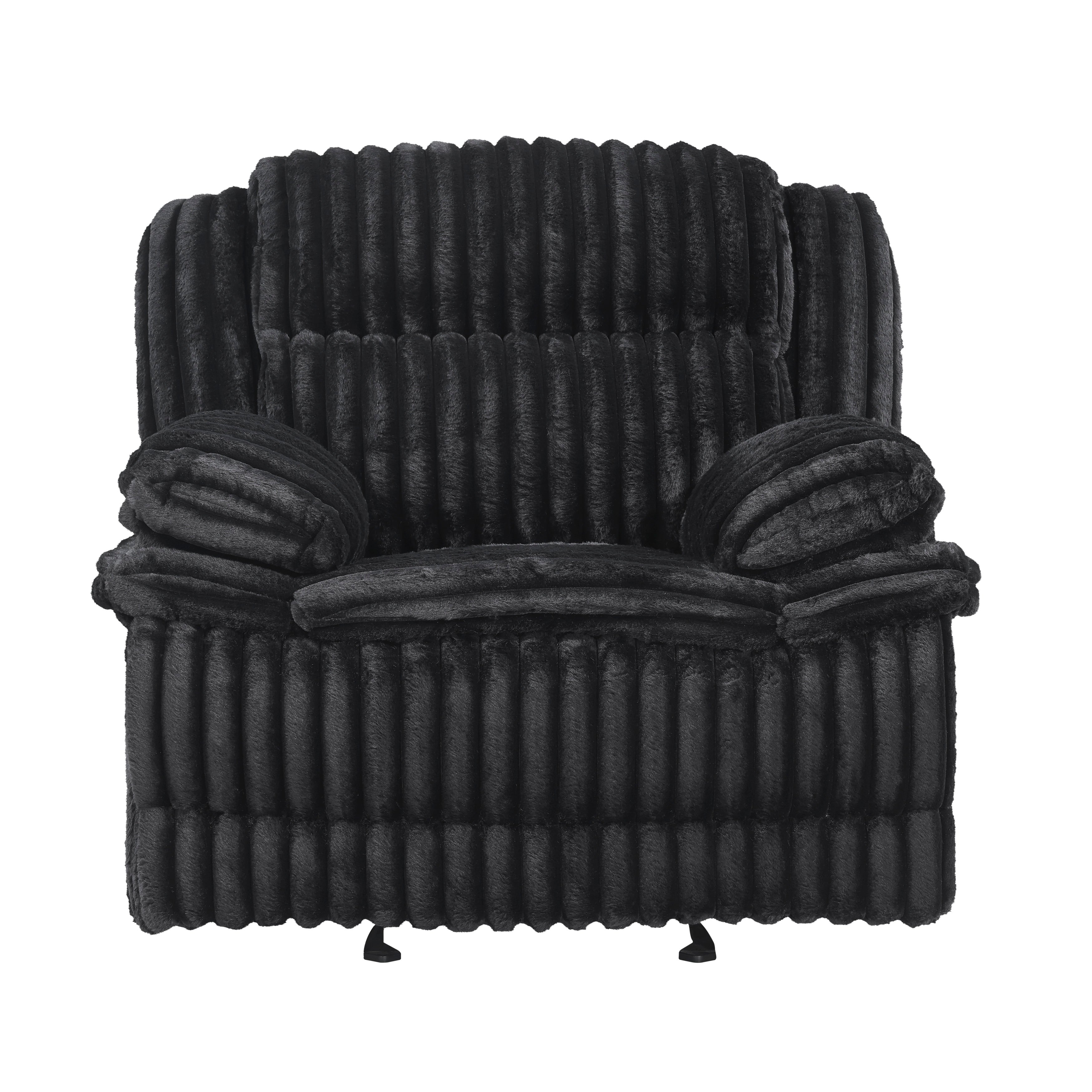 9577BK-1 Glider Reclining Chair - 9577BK-1