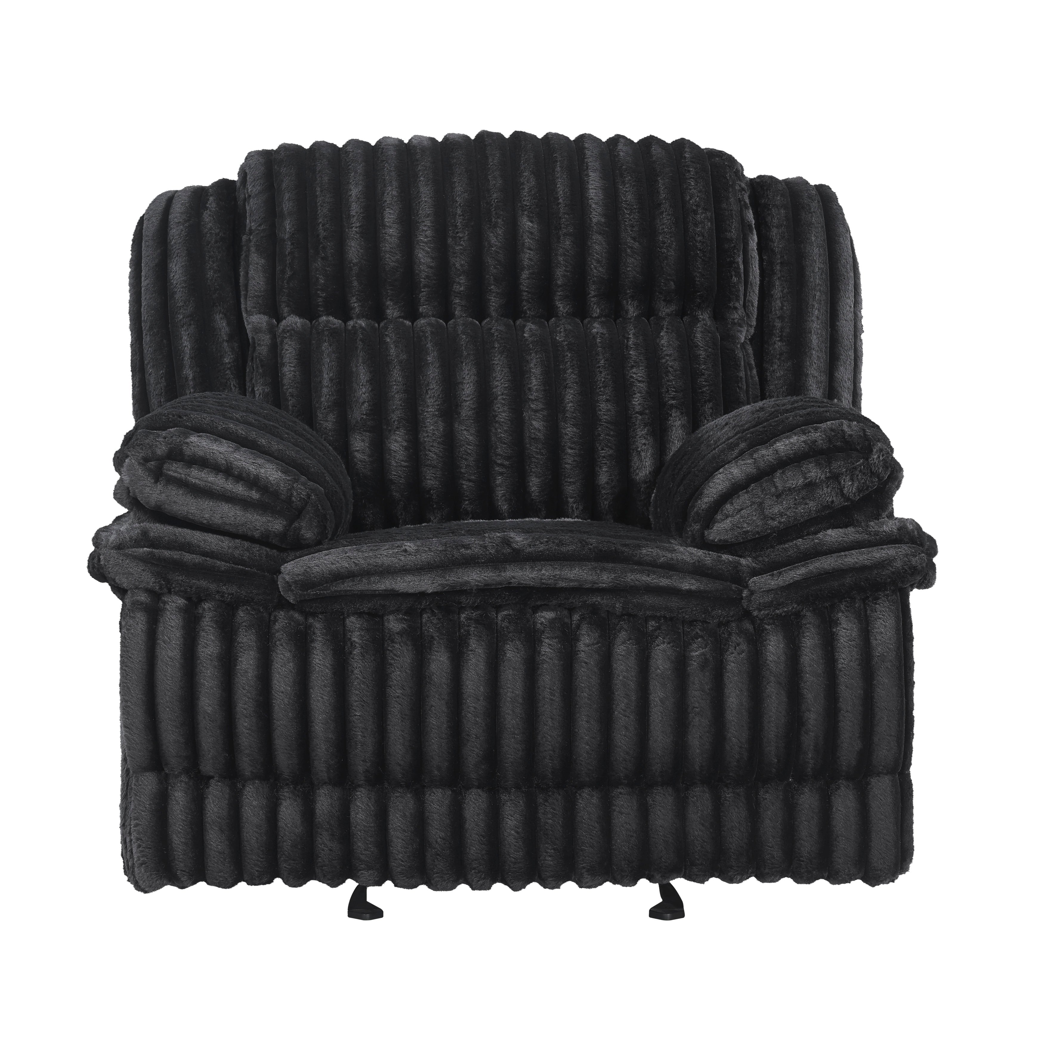 Goodland Black Double Reclining Living Room Set from Homelegance - Luna Furniture