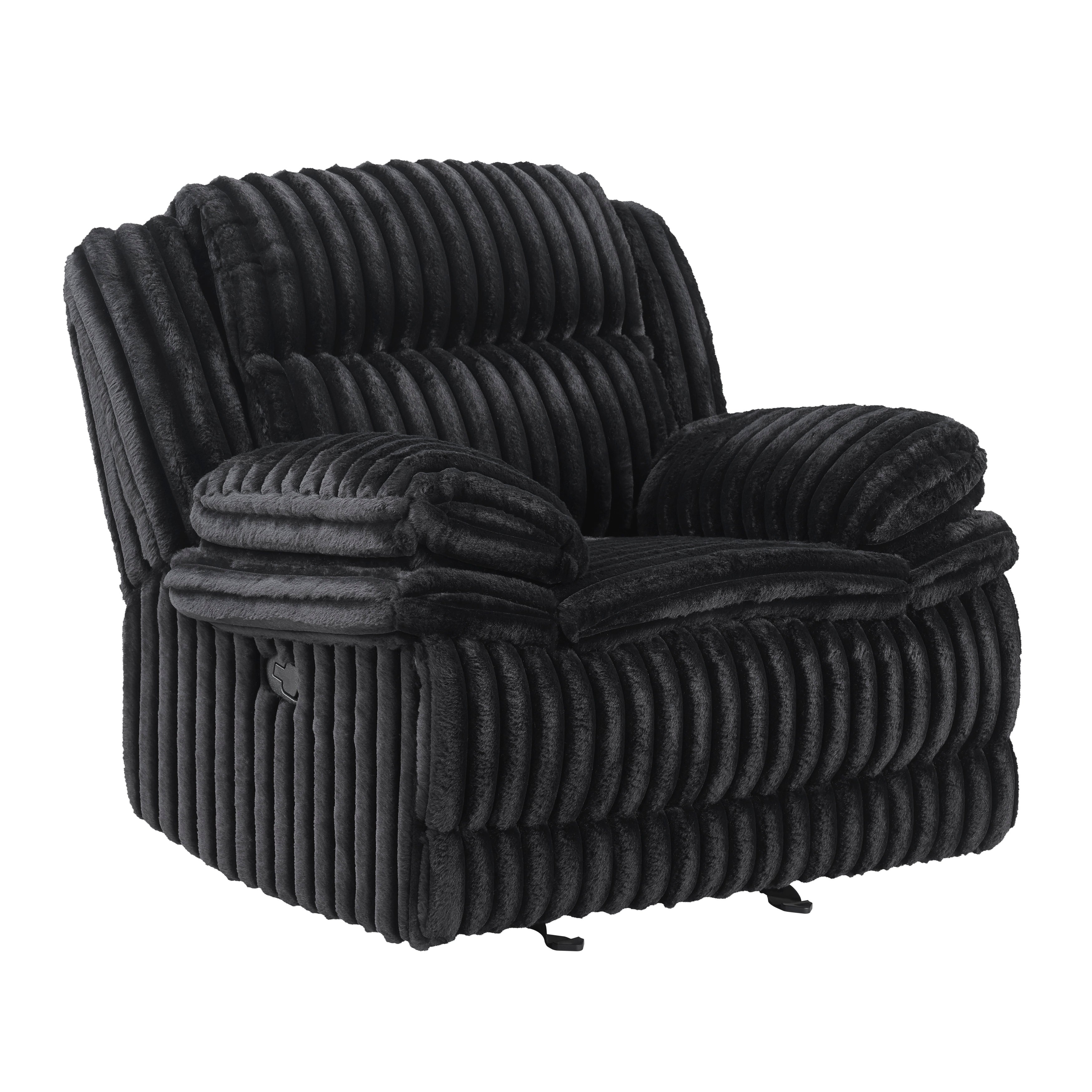 9577BK-1 Glider Reclining Chair - 9577BK-1