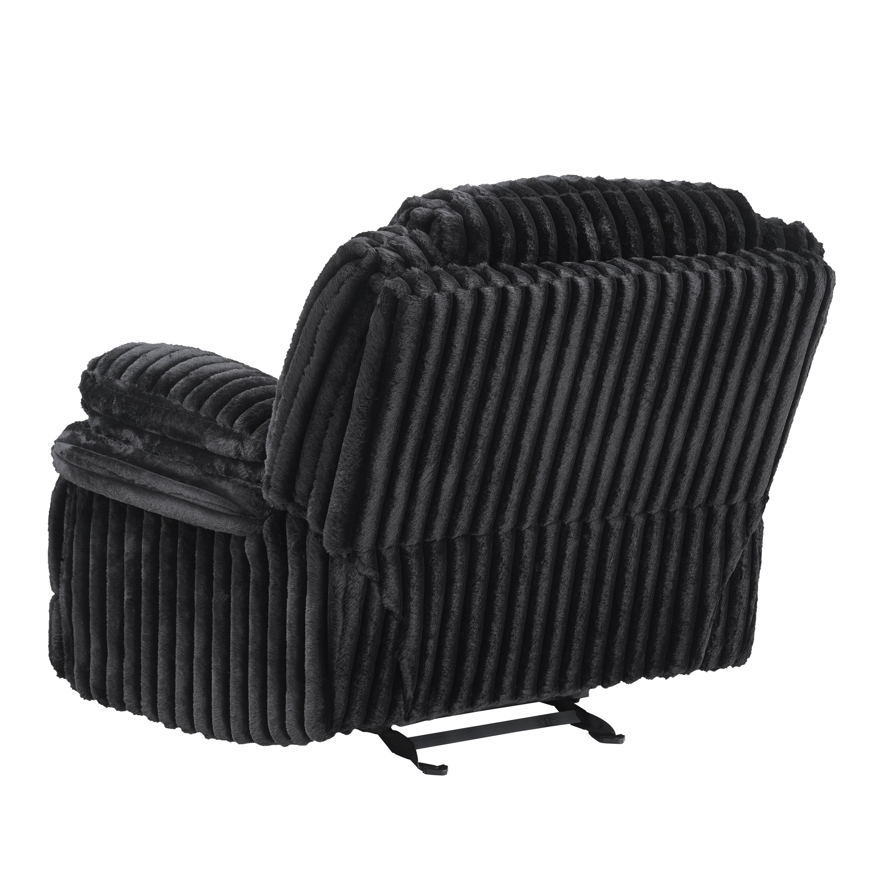 9577BK-1 Glider Reclining Chair - 9577BK-1