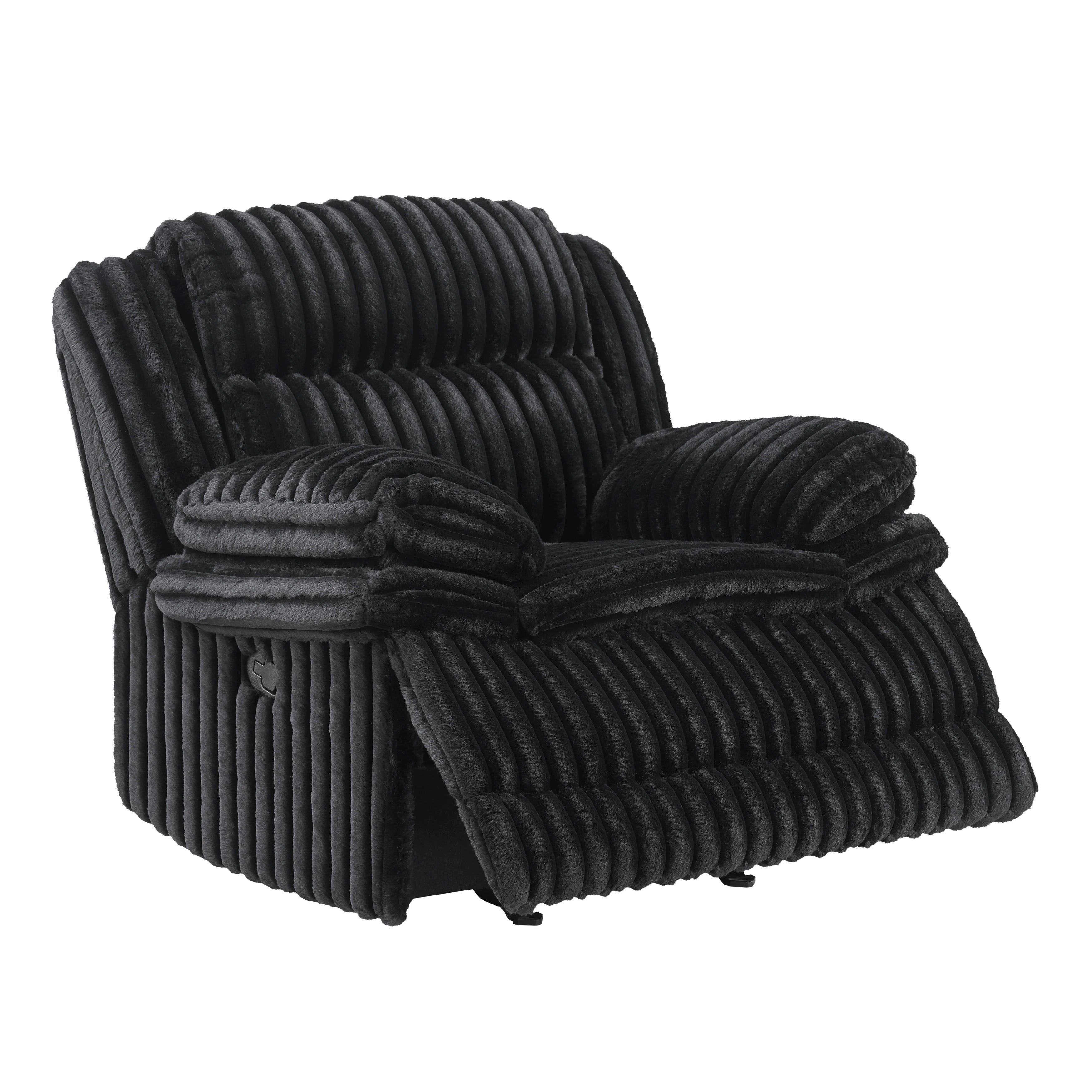 9577BK-1 Glider Reclining Chair - 9577BK-1