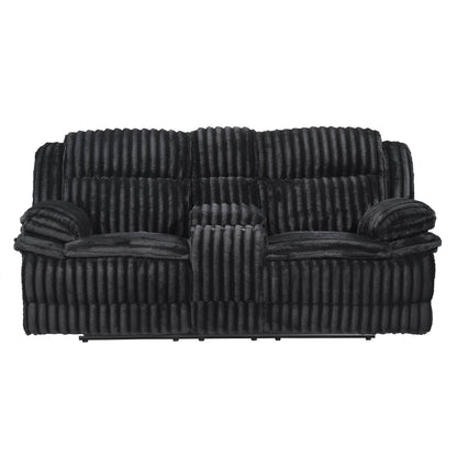Goodland Black Double Reclining Living Room Set from Homelegance - Luna Furniture