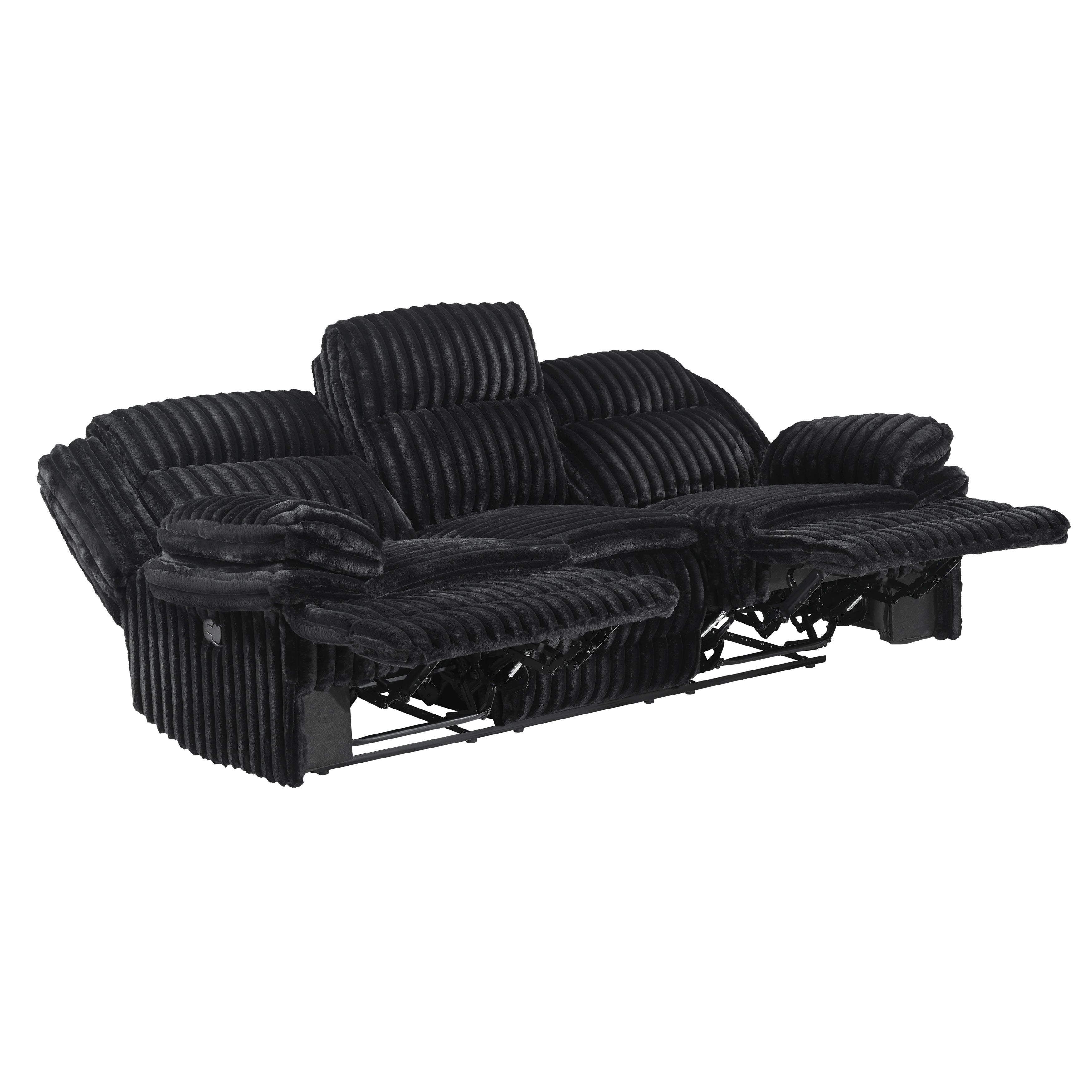 9577BK-3 Double Reclining Sofa - 9577BK-3