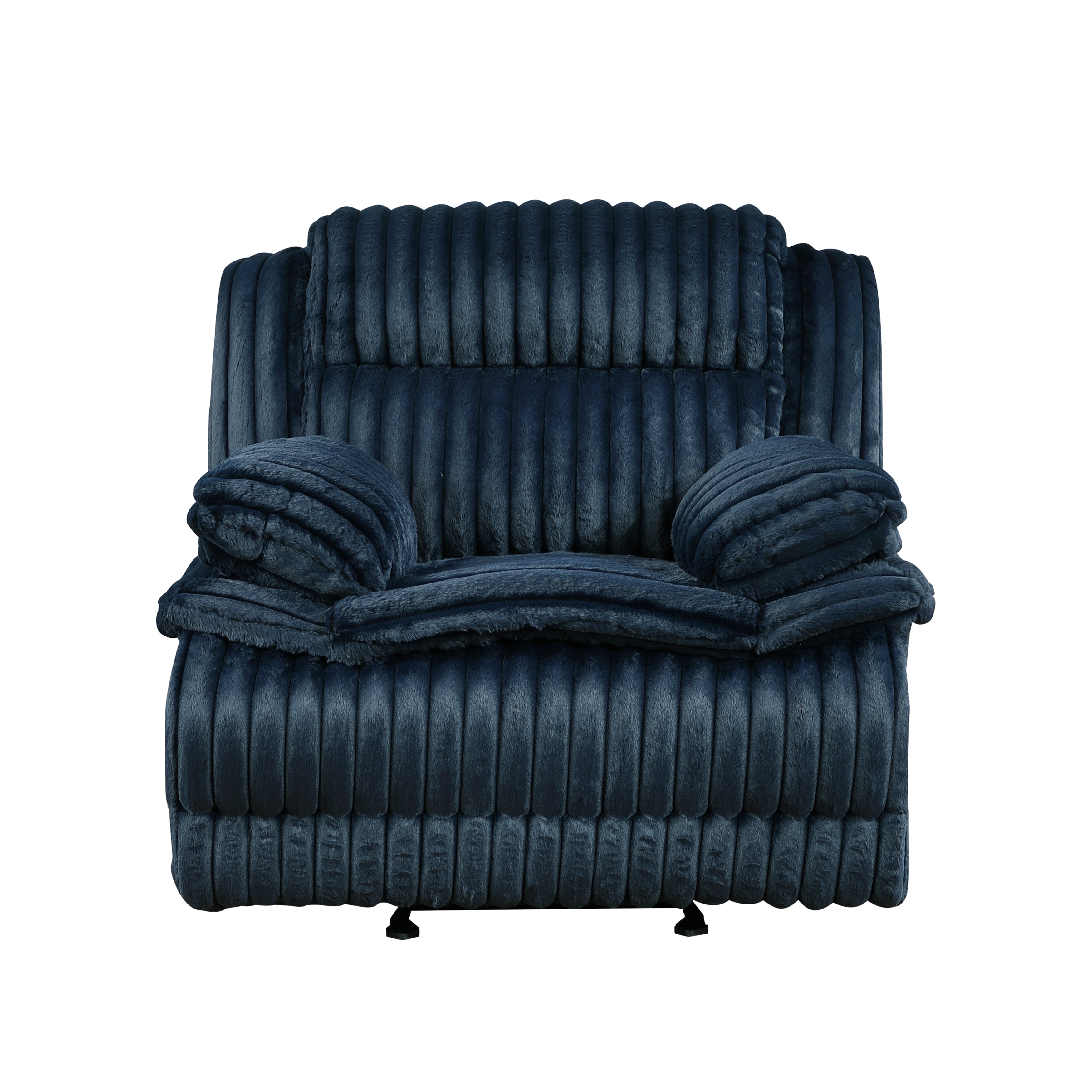 Goodland Blue Double Reclining Living Room Set from Homelegance - Luna Furniture