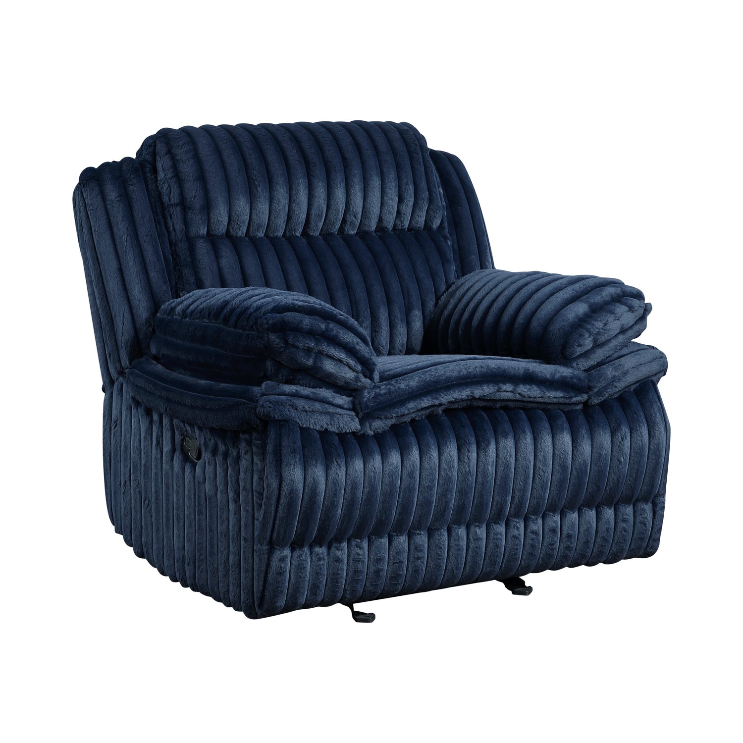 Goodland Blue Double Reclining Living Room Set from Homelegance - Luna Furniture