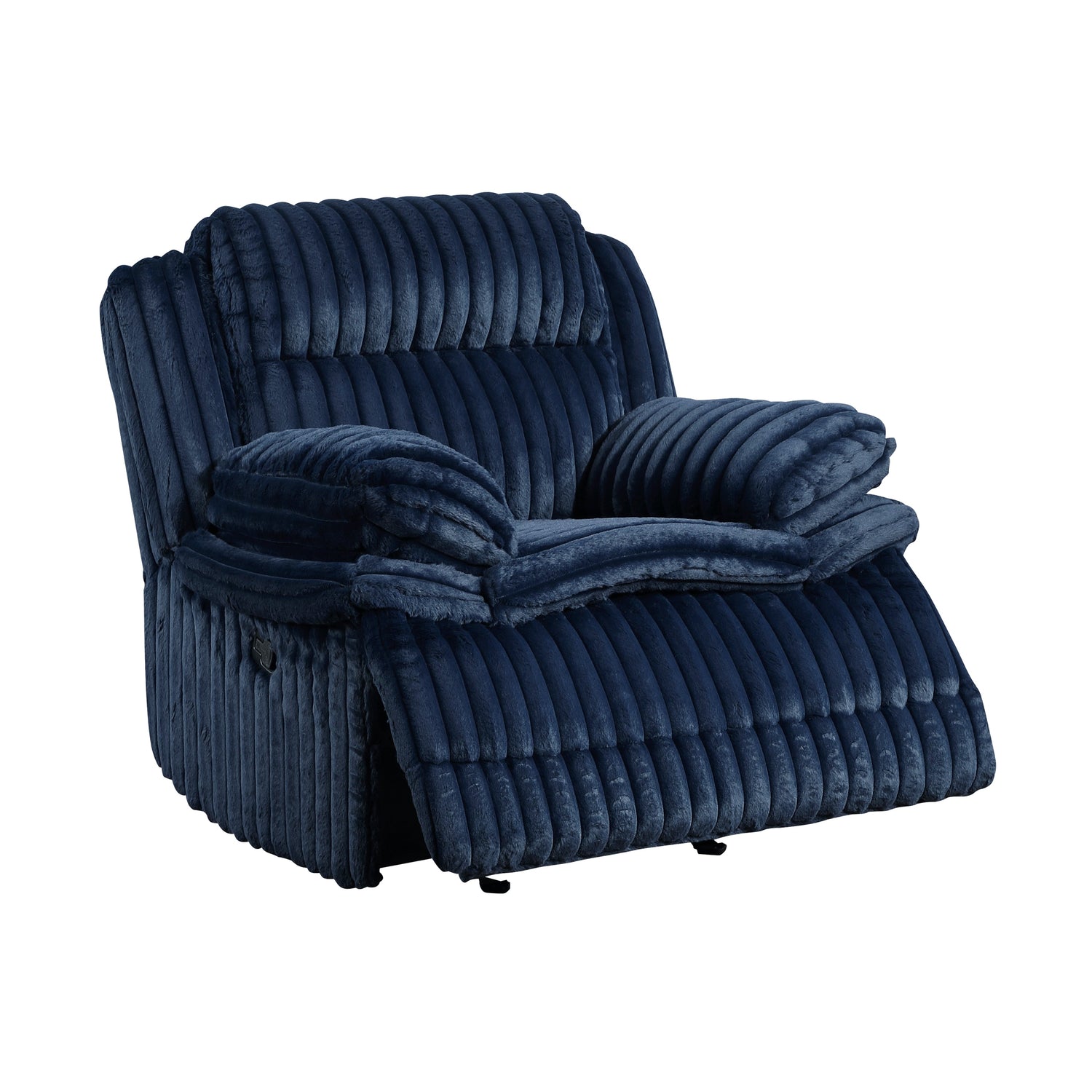 Goodland Blue Double Reclining Living Room Set from Homelegance - Luna Furniture