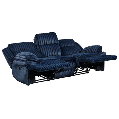 9577BU*2 2pc Set: Sofa, Love - 9577BU*2