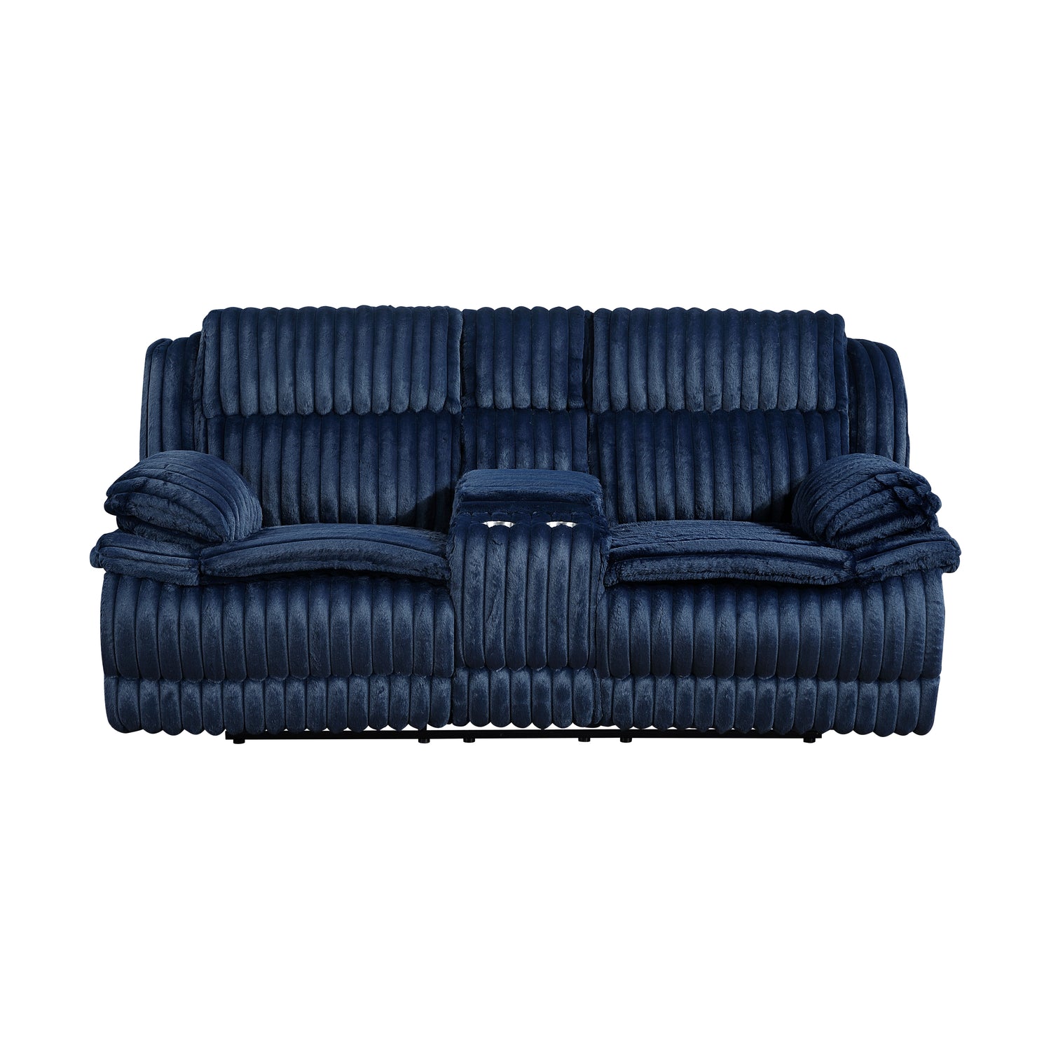 9577BU*2 2pc Set: Sofa, Love - 9577BU*2