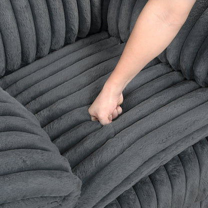 Goodland Dark Gray Double Reclining Living Room Set from Homelegance - Luna Furniture