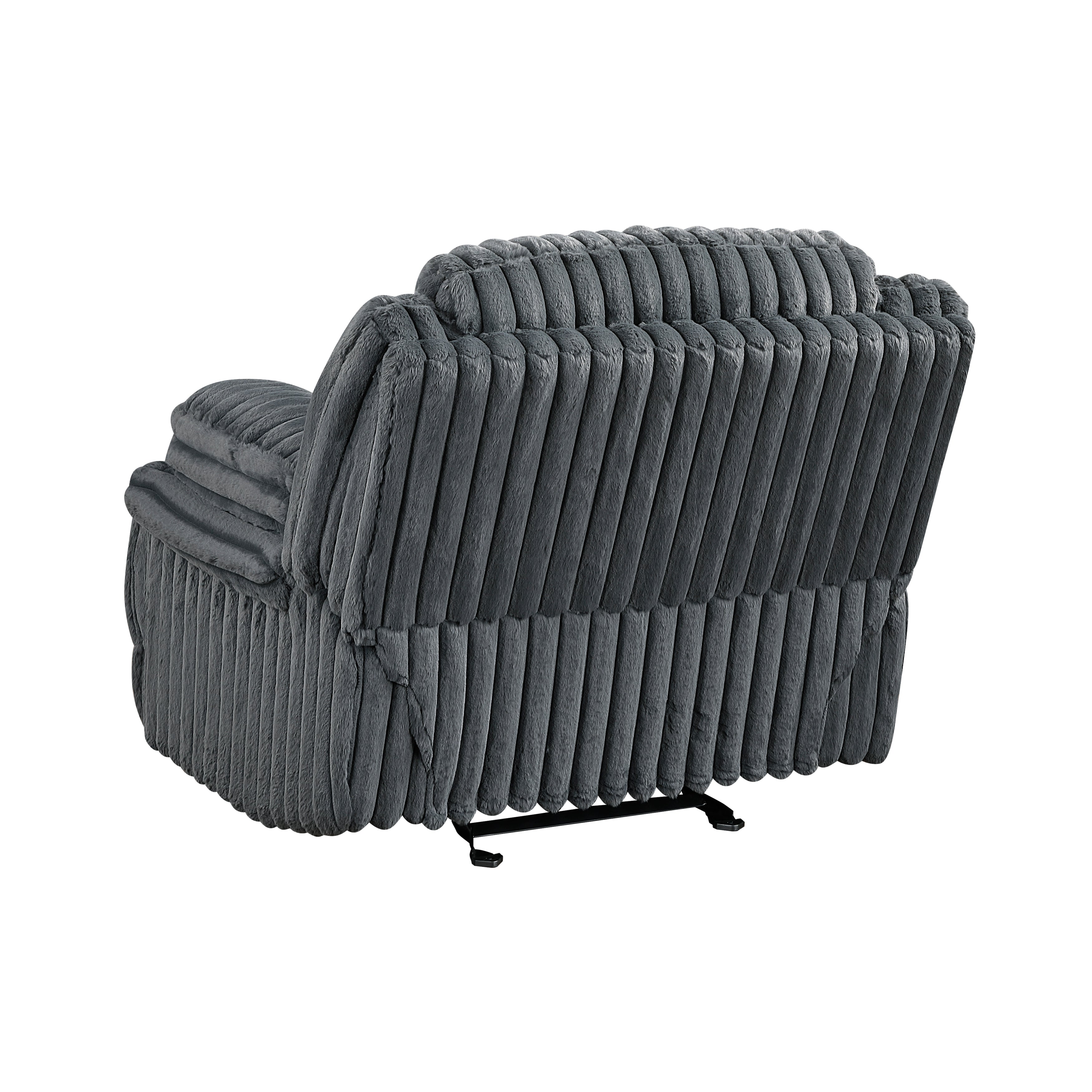 Goodland Dark Gray Double Reclining Living Room Set from Homelegance - Luna Furniture