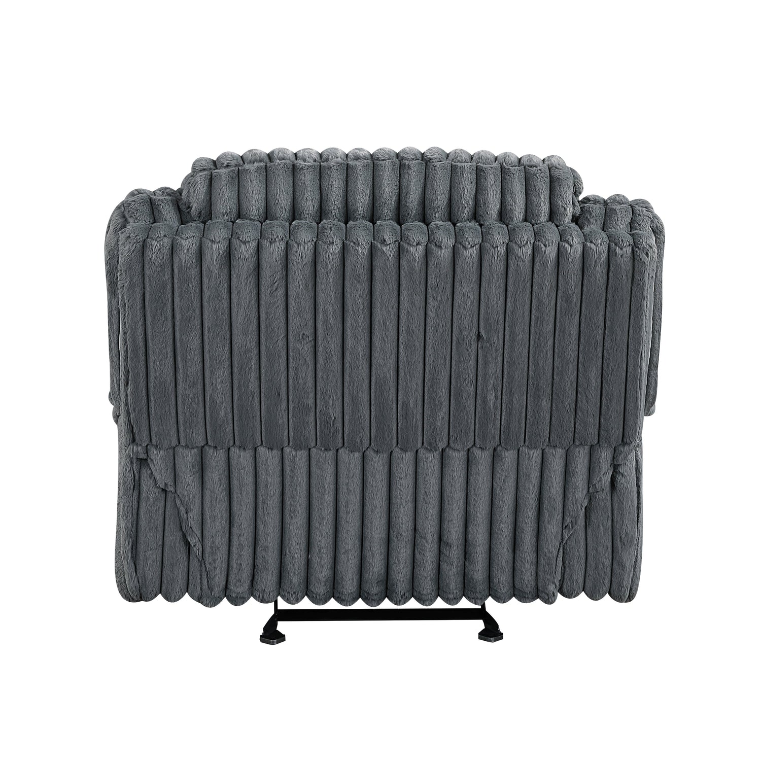 Goodland Dark Gray Double Reclining Living Room Set from Homelegance - Luna Furniture