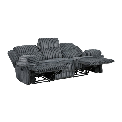 9577DG*2 2pc Set: Sofa, Love - 9577DG*2