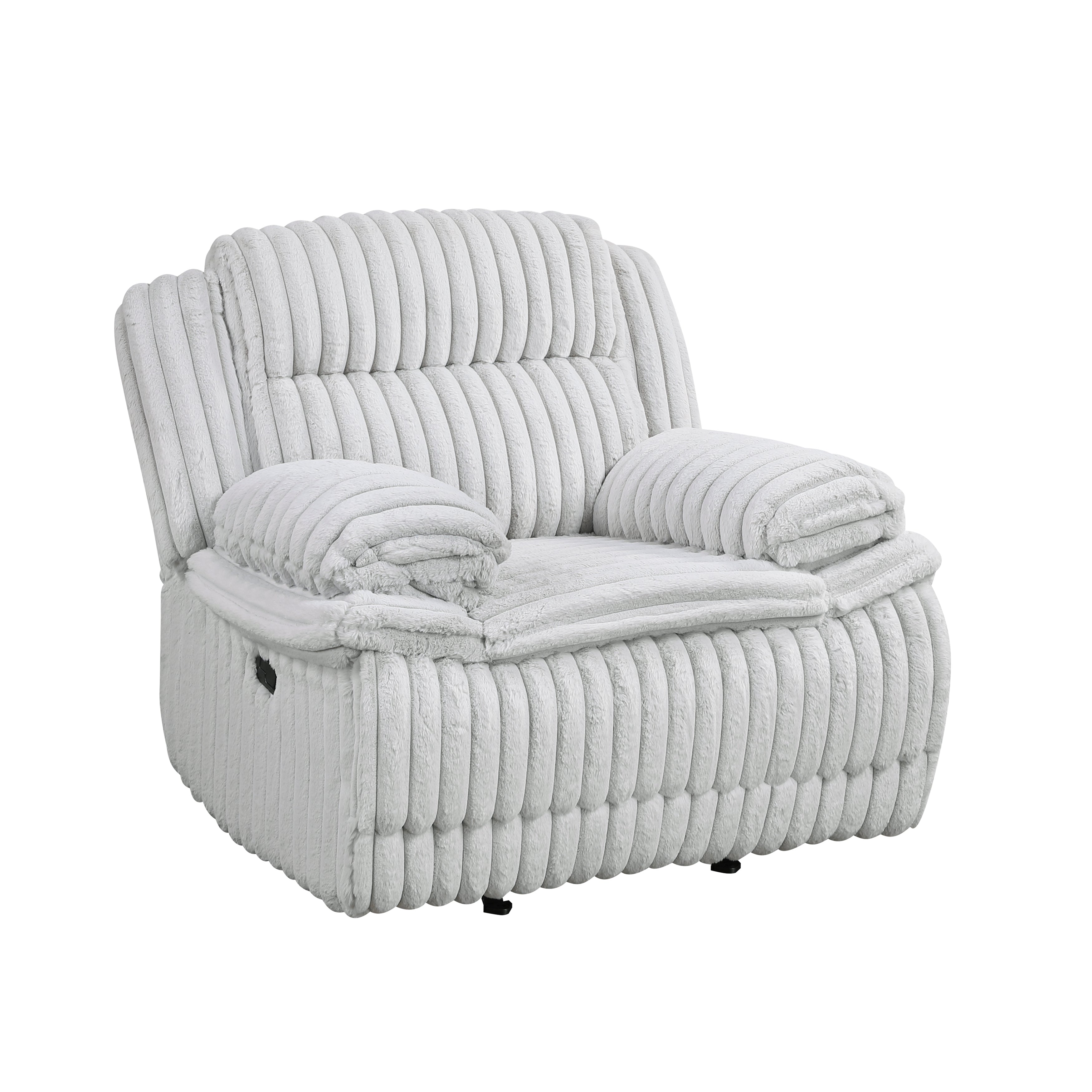 Goodland Gray Double Reclining Living Room Set from Homelegance - Luna Furniture