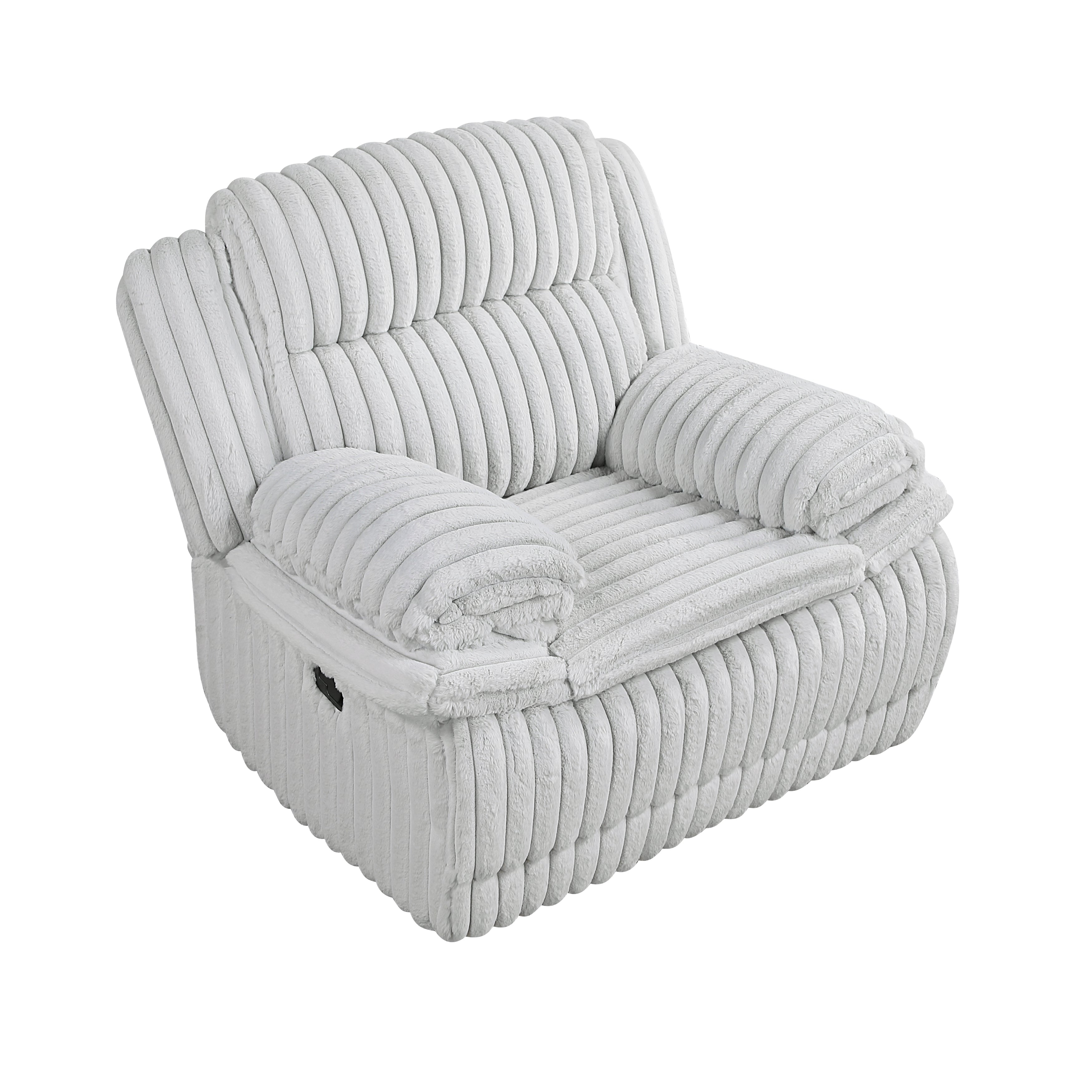 Goodland Gray Double Reclining Living Room Set from Homelegance - Luna Furniture