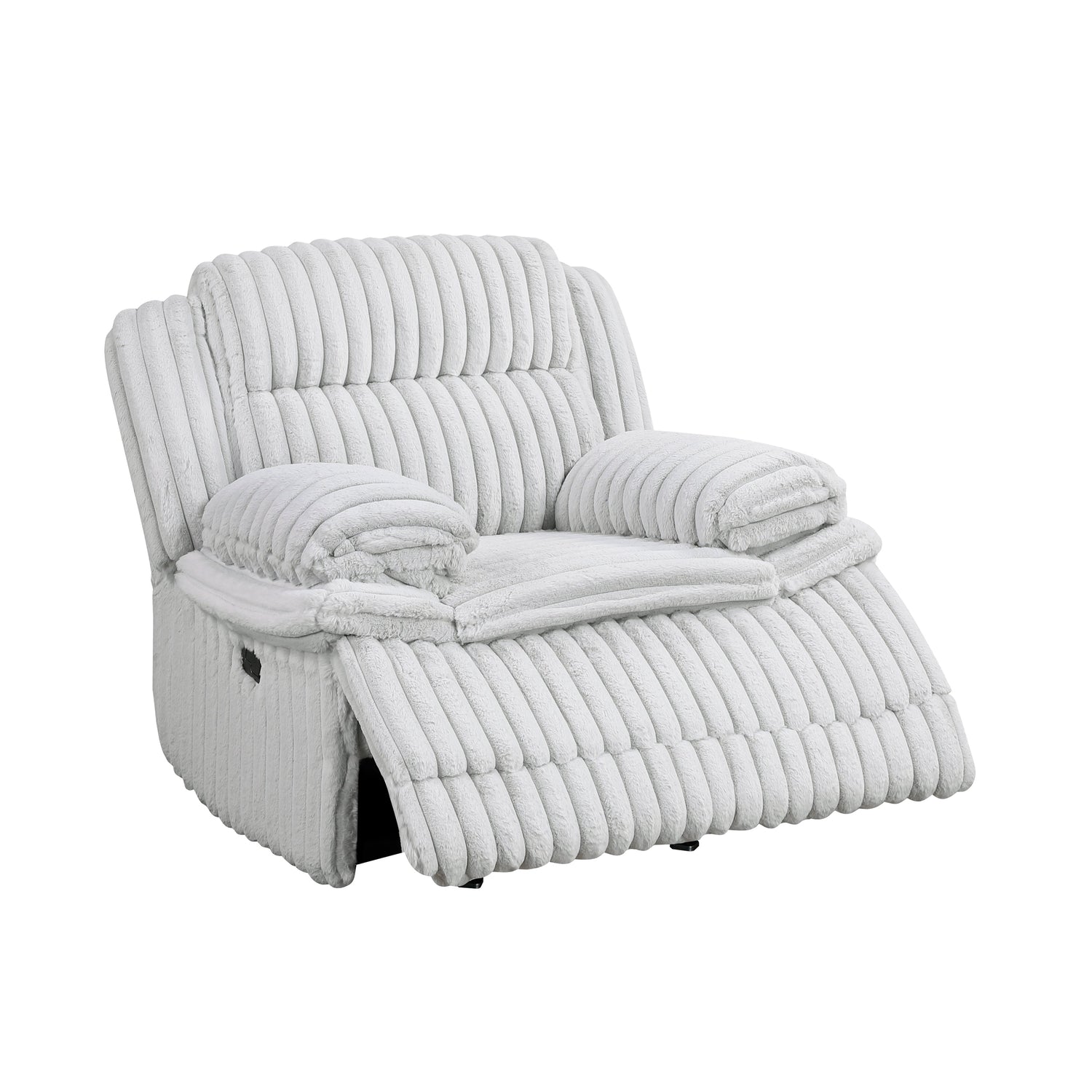 Goodland Gray Double Reclining Living Room Set from Homelegance - Luna Furniture