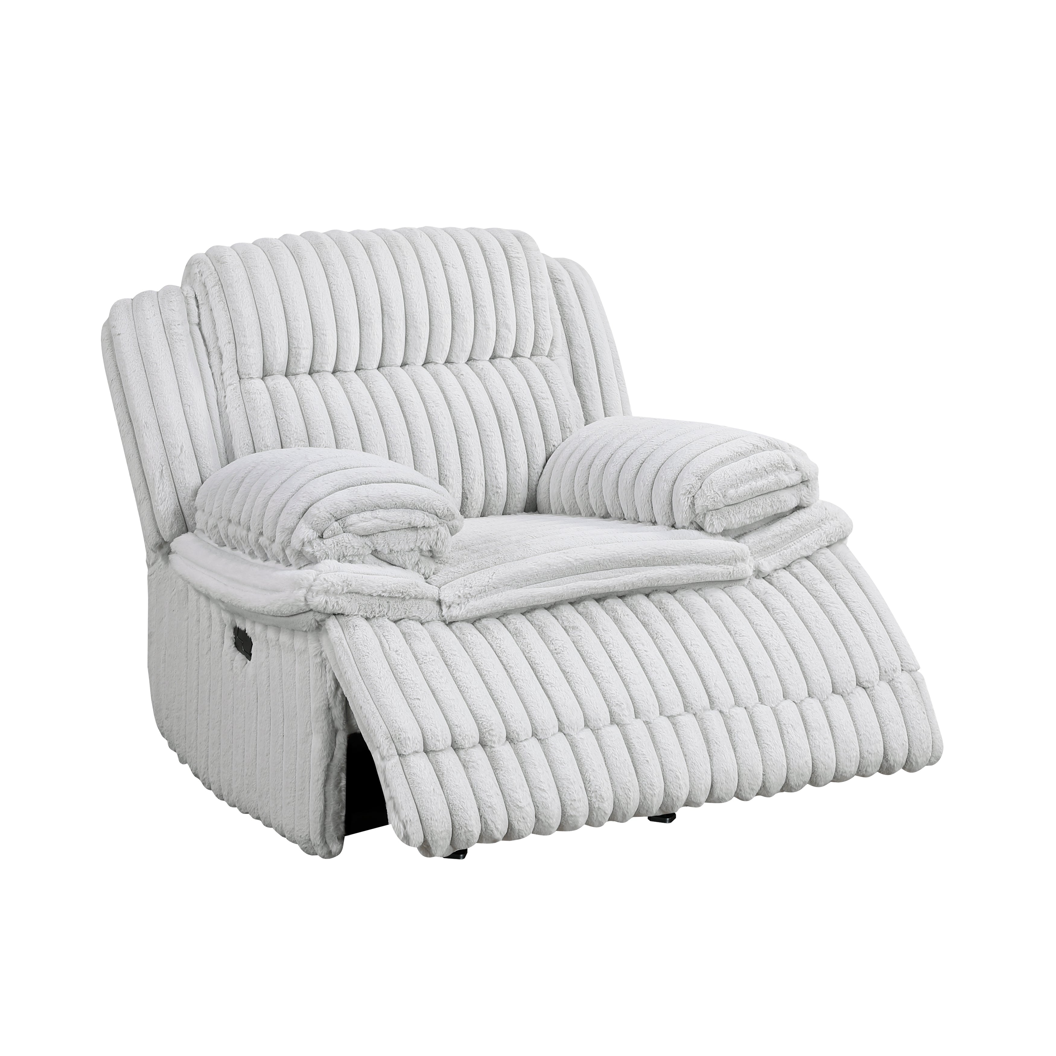 Goodland Gray Double Reclining Living Room Set from Homelegance - Luna Furniture