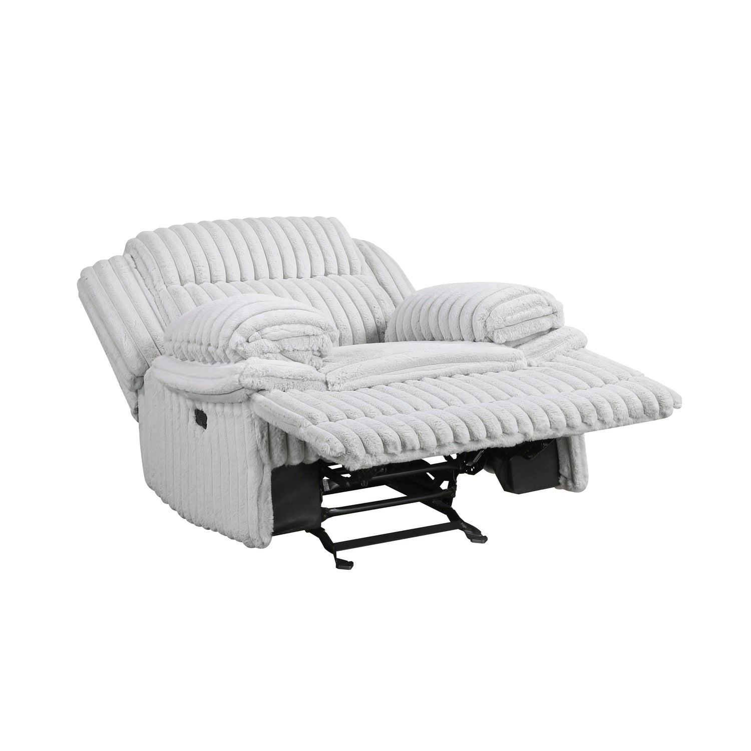 Goodland Gray Double Reclining Living Room Set from Homelegance - Luna Furniture