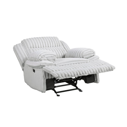 Goodland Gray Double Reclining Living Room Set from Homelegance - Luna Furniture