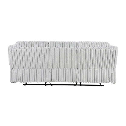 9577GY*2 2pc Set: Sofa, Love - 9577GY*2