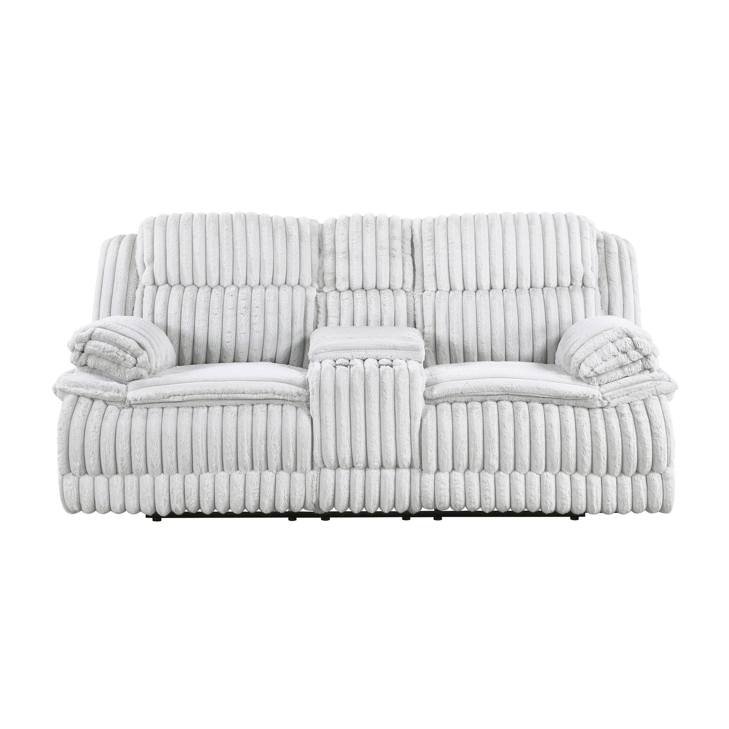 9577GY*2 2pc Set: Sofa, Love - 9577GY*2