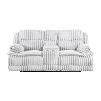9577GY*2 2pc Set: Sofa, Love - 9577GY*2