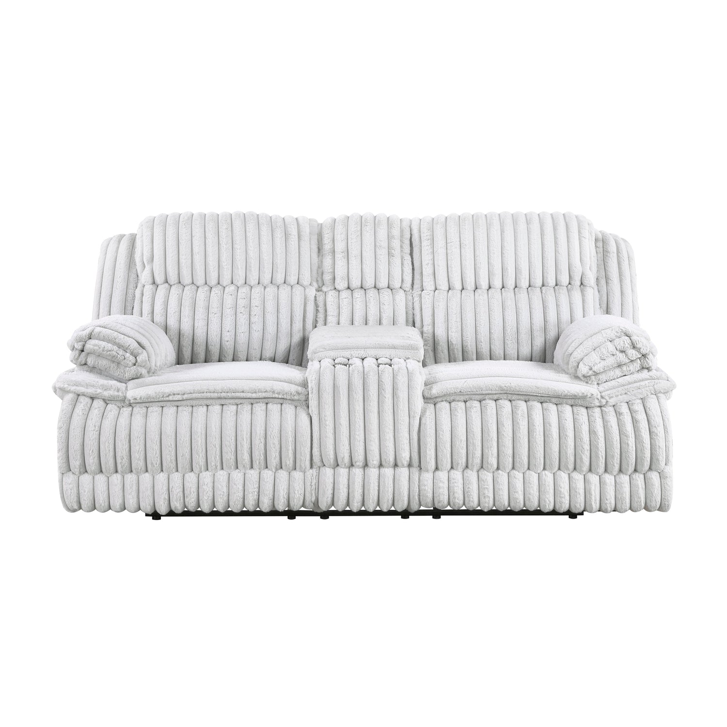 Goodland Gray Double Reclining Living Room Set from Homelegance - Luna Furniture