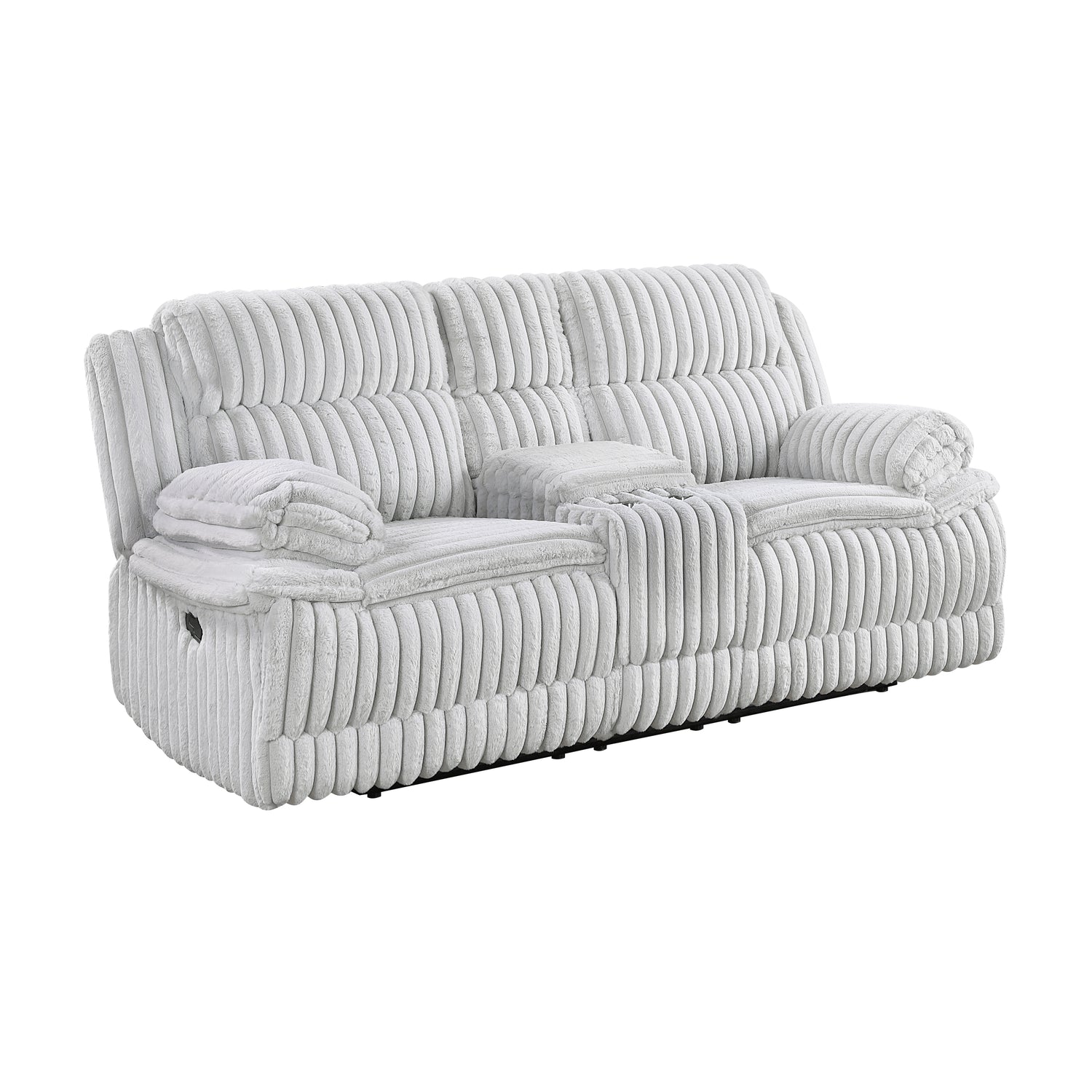 9577GY*2 2pc Set: Sofa, Love - 9577GY*2