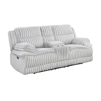 9577GY*2 2pc Set: Sofa, Love - 9577GY*2
