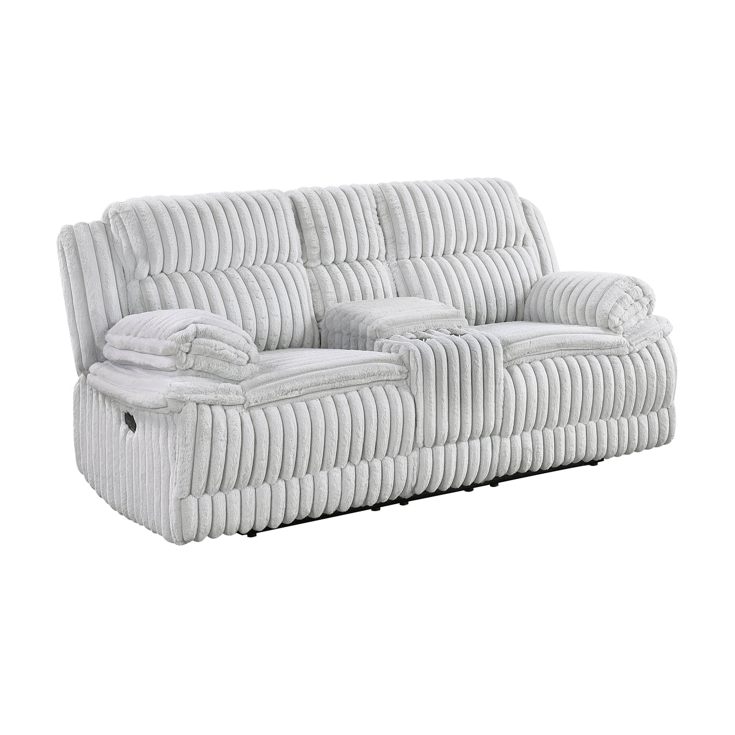 Goodland Gray Double Reclining Living Room Set from Homelegance - Luna Furniture