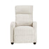 9588BEG-1PB Push Back Reclining Chair - 9588BEG-1PB