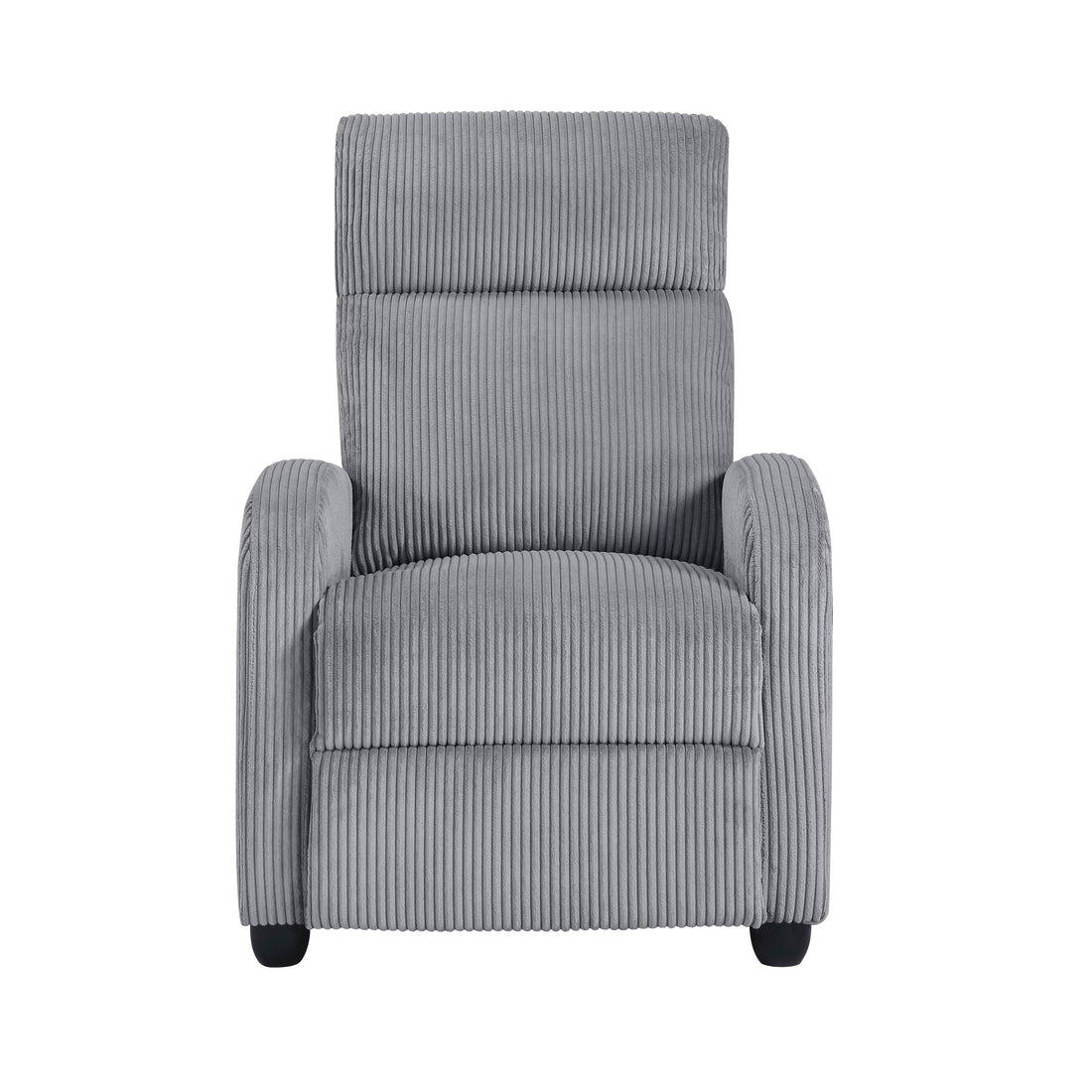 9588DGY-1PB Push Back Reclining Chair - 9588DGY-1PB