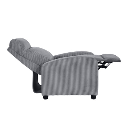 9588DGY-1PB Push Back Reclining Chair - 9588DGY-1PB