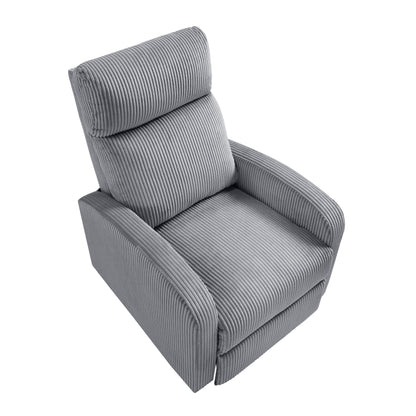 9588DGY-1PB Push Back Reclining Chair - 9588DGY-1PB