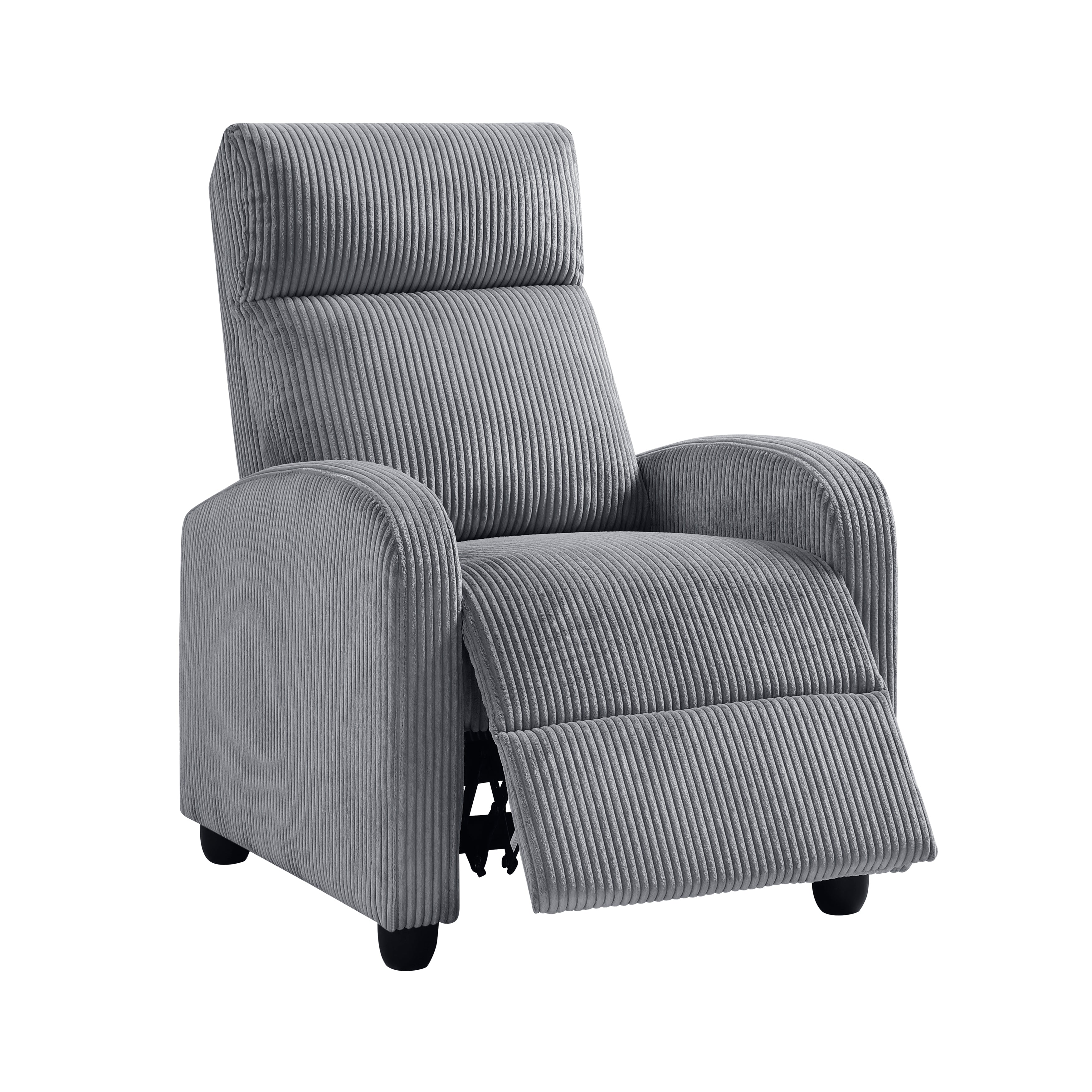 9588DGY-1PB Push Back Reclining Chair - 9588DGY-1PB