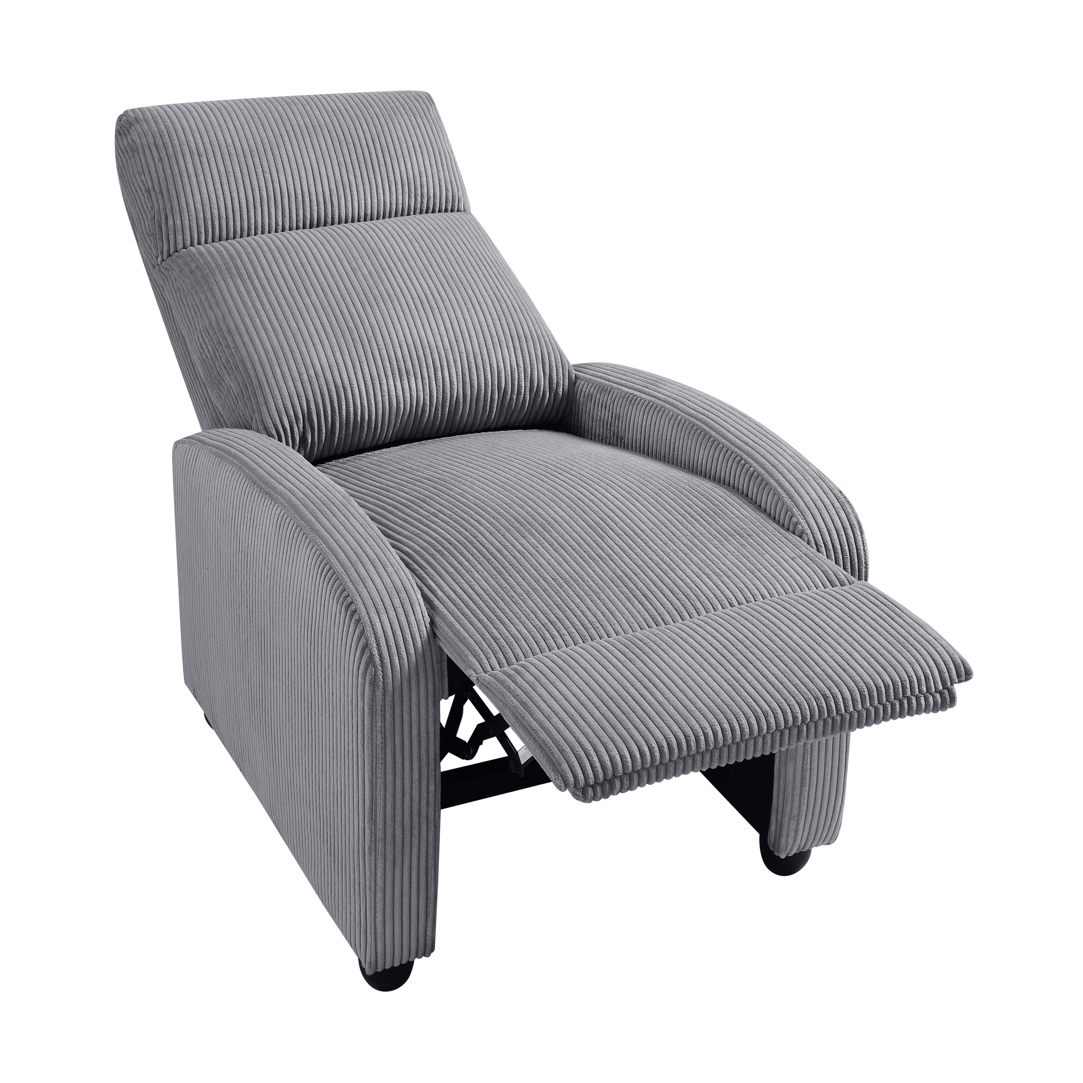 9588DGY-1PB Push Back Reclining Chair - 9588DGY-1PB