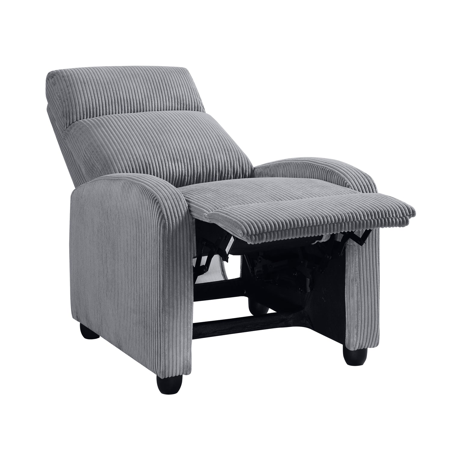 9588DGY-1PB Push Back Reclining Chair - 9588DGY-1PB