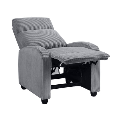 9588DGY-1PB Push Back Reclining Chair - 9588DGY-1PB