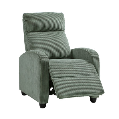 9588GRN-1PB Push Back Reclining Chair - 9588GRN-1PB