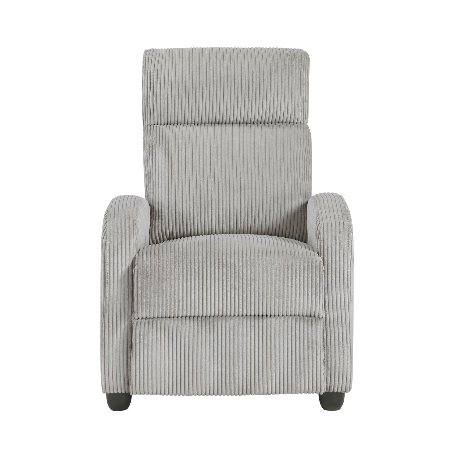 9588GRY-1PB Push Back Reclining Chair - 9588GRY-1PB