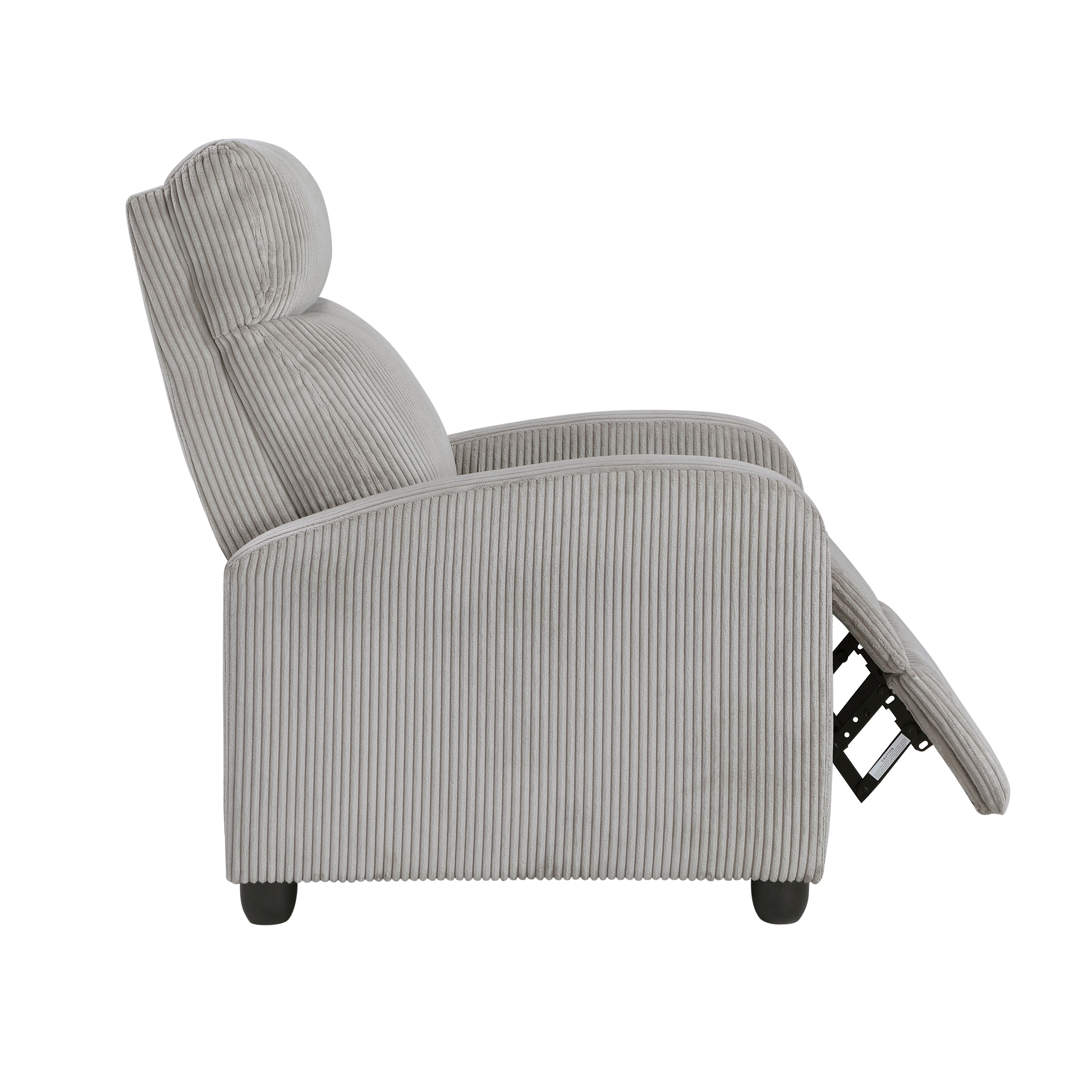 9588GRY-1PB Push Back Reclining Chair - 9588GRY-1PB