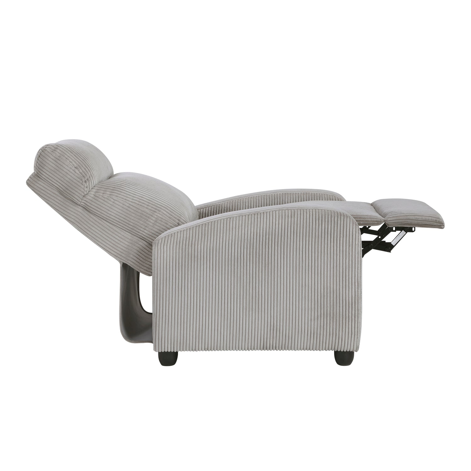 9588GRY-1PB Push Back Reclining Chair - 9588GRY-1PB