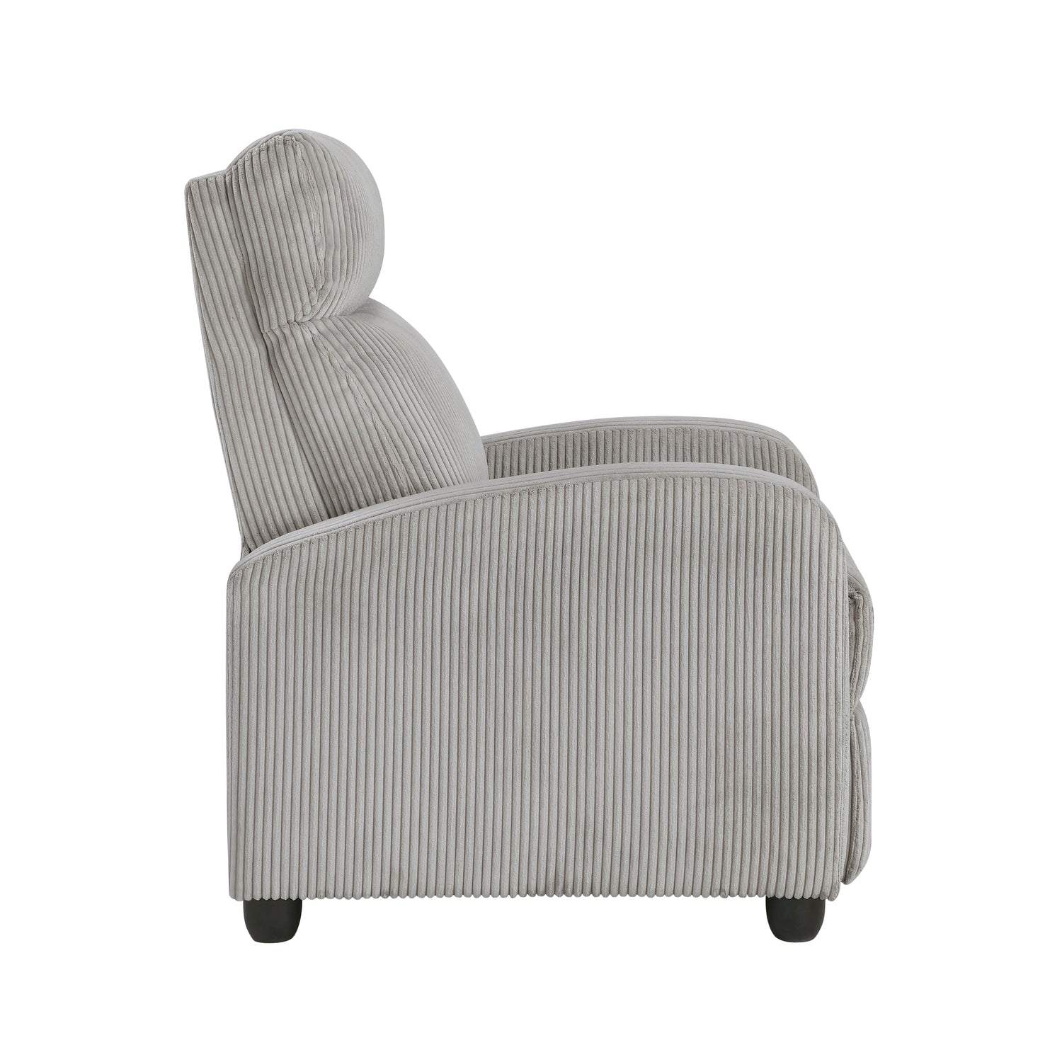 9588GRY-1PB Push Back Reclining Chair - 9588GRY-1PB