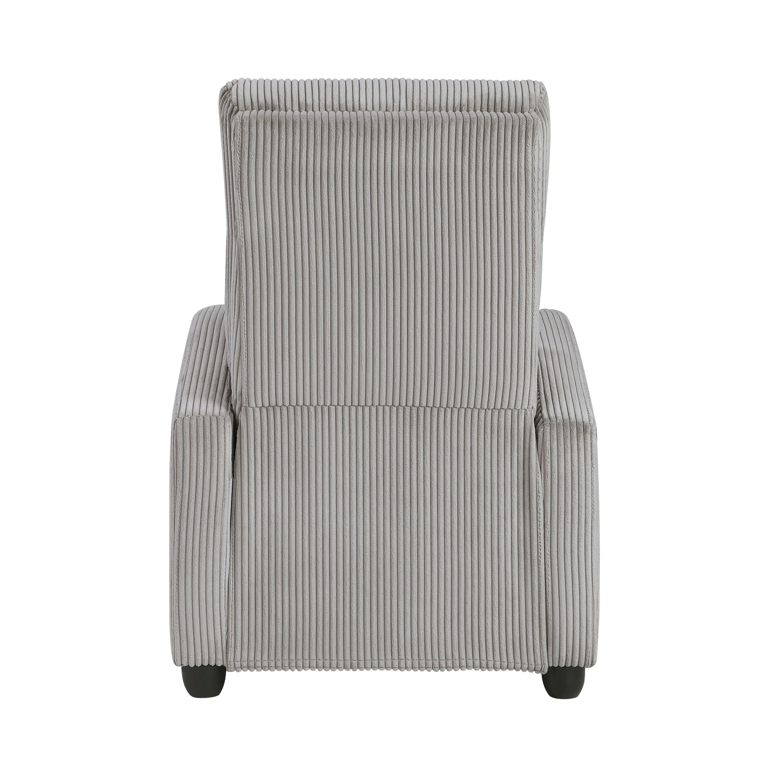 9588GRY-1PB Push Back Reclining Chair - 9588GRY-1PB