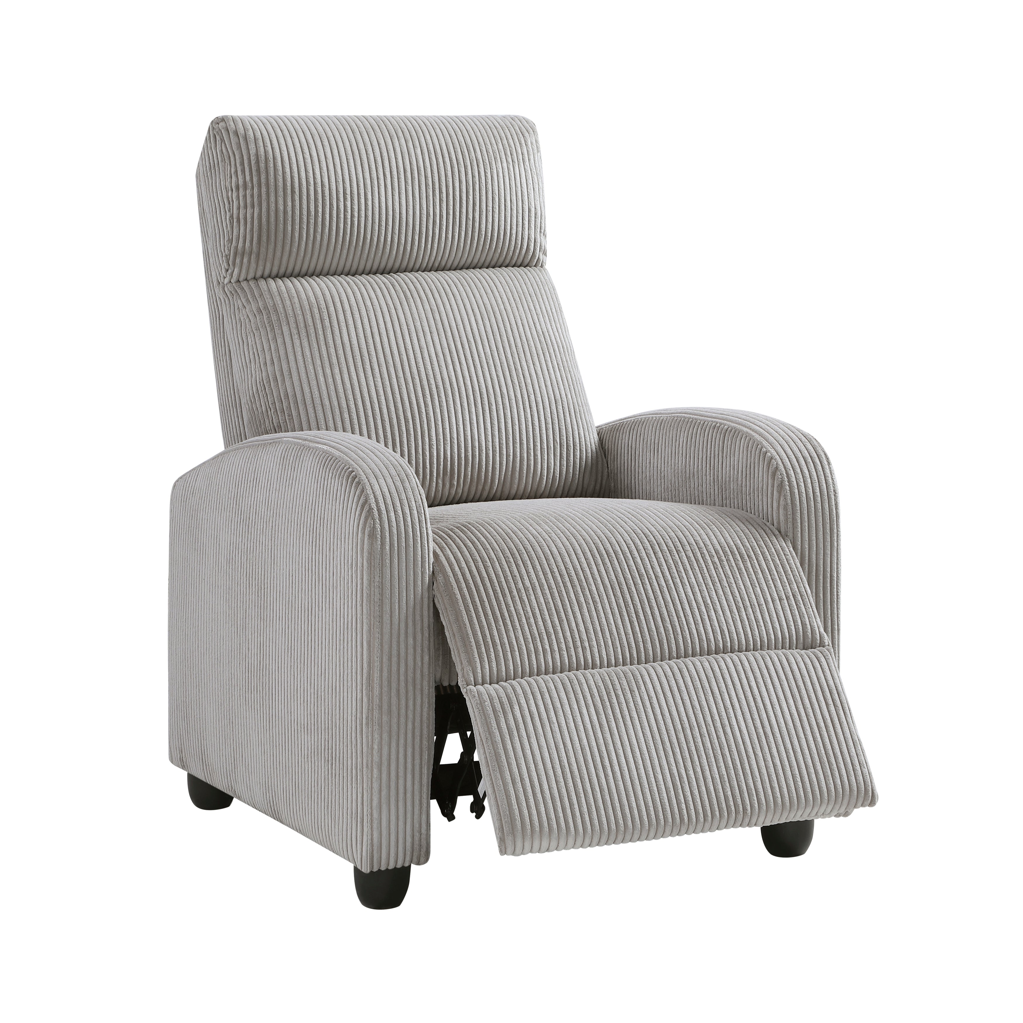 9588GRY-1PB Push Back Reclining Chair - 9588GRY-1PB