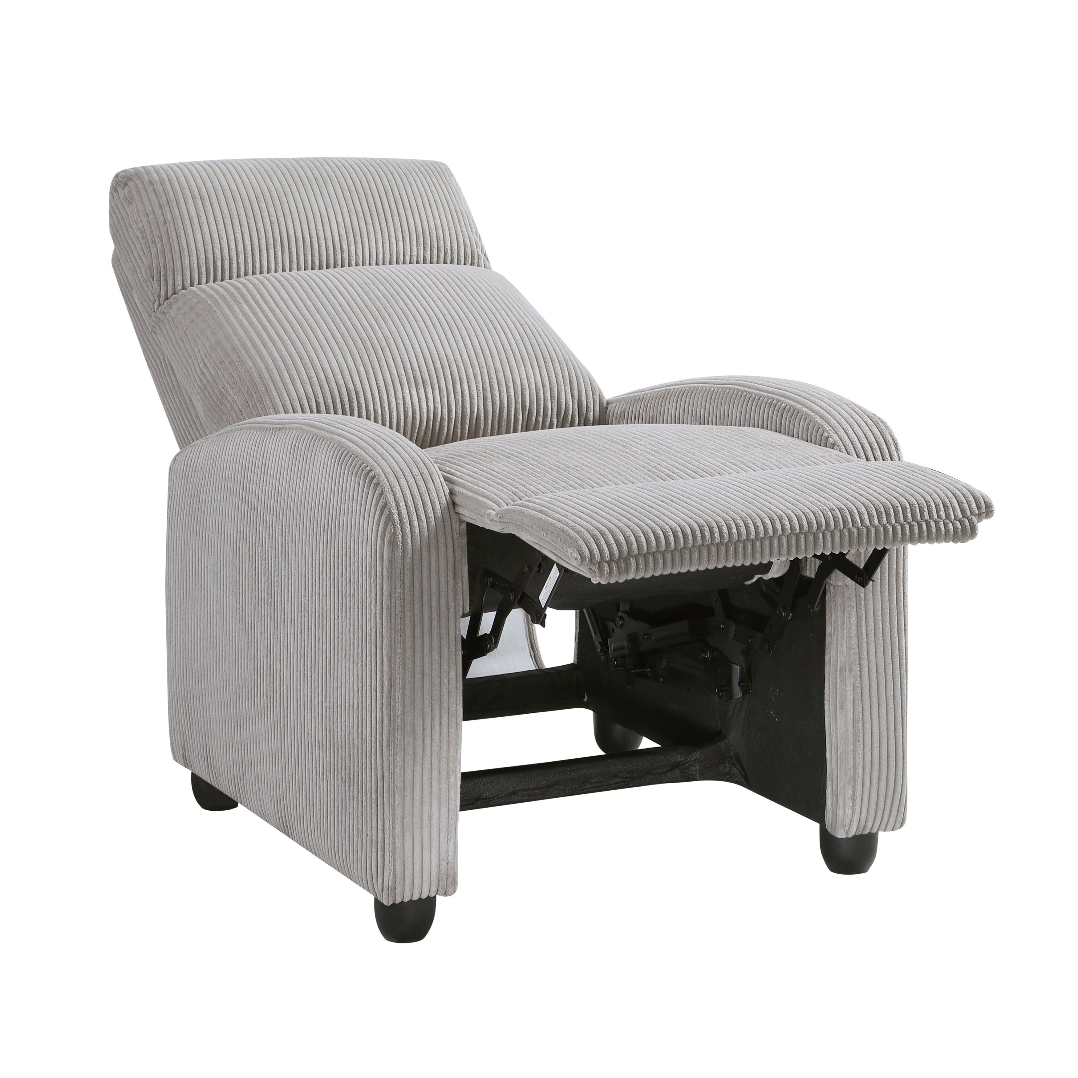 9588GRY-1PB Push Back Reclining Chair - 9588GRY-1PB