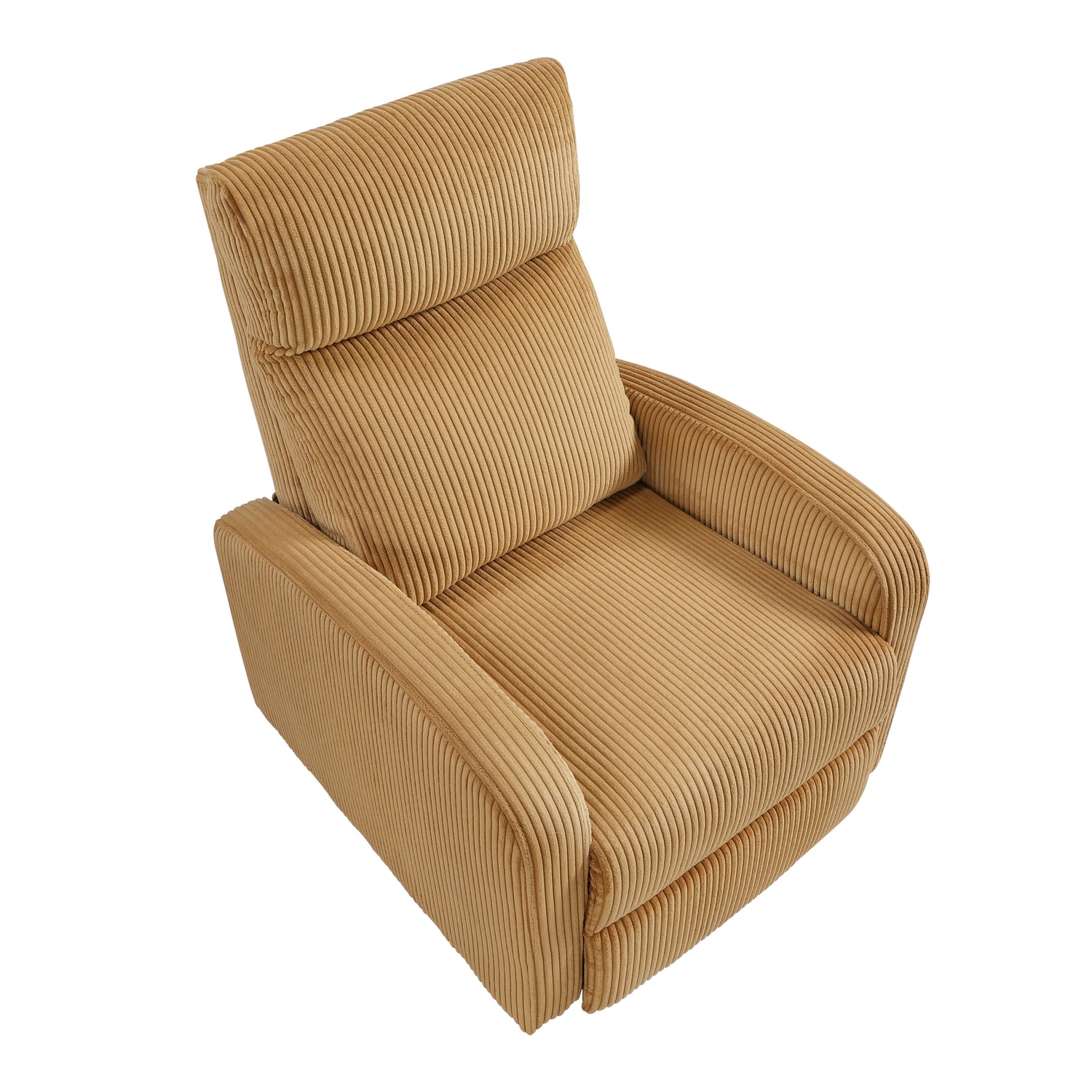 9588YLW-1PB Push Back Reclining Chair - 9588YLW-1PB