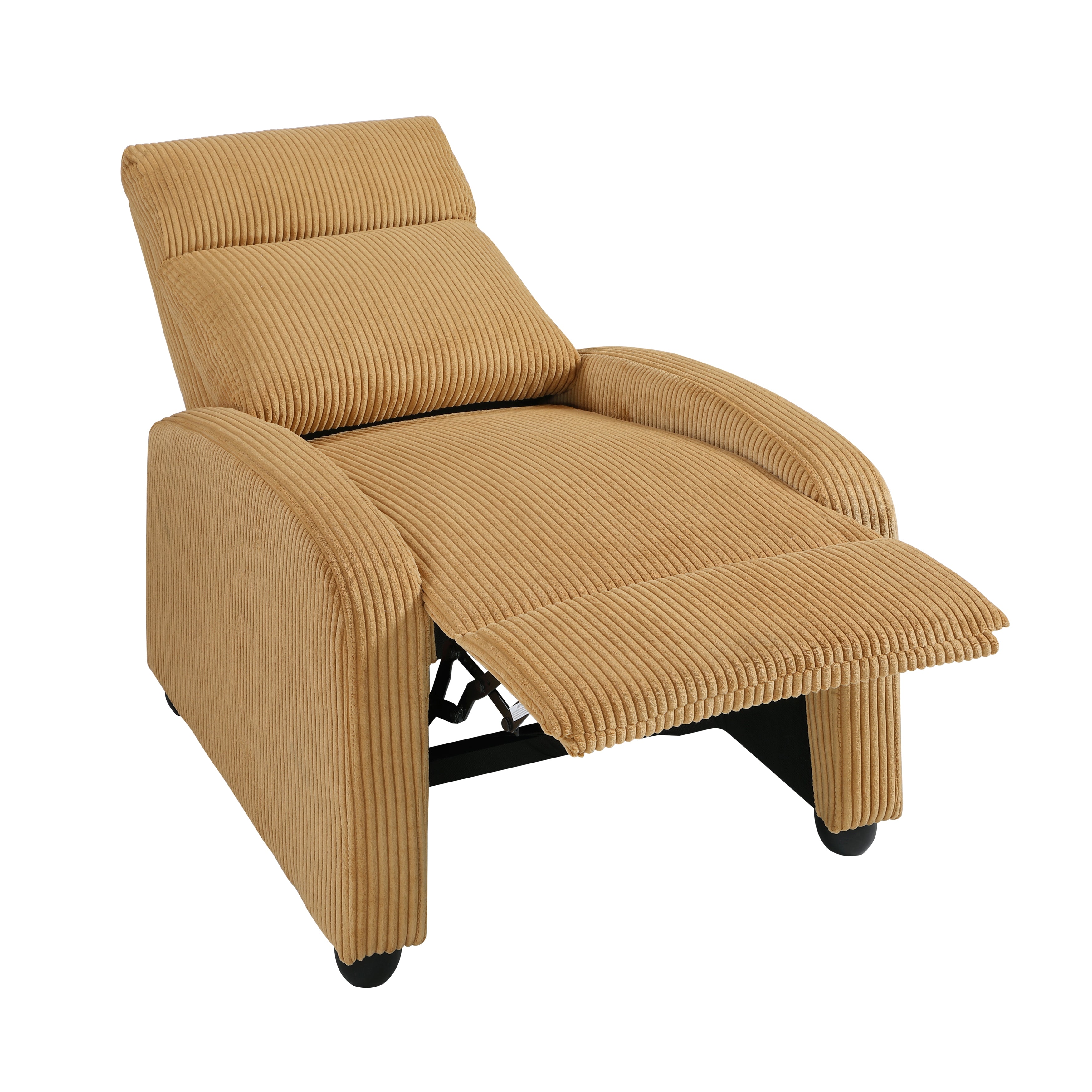9588YLW-1PB Push Back Reclining Chair - 9588YLW-1PB