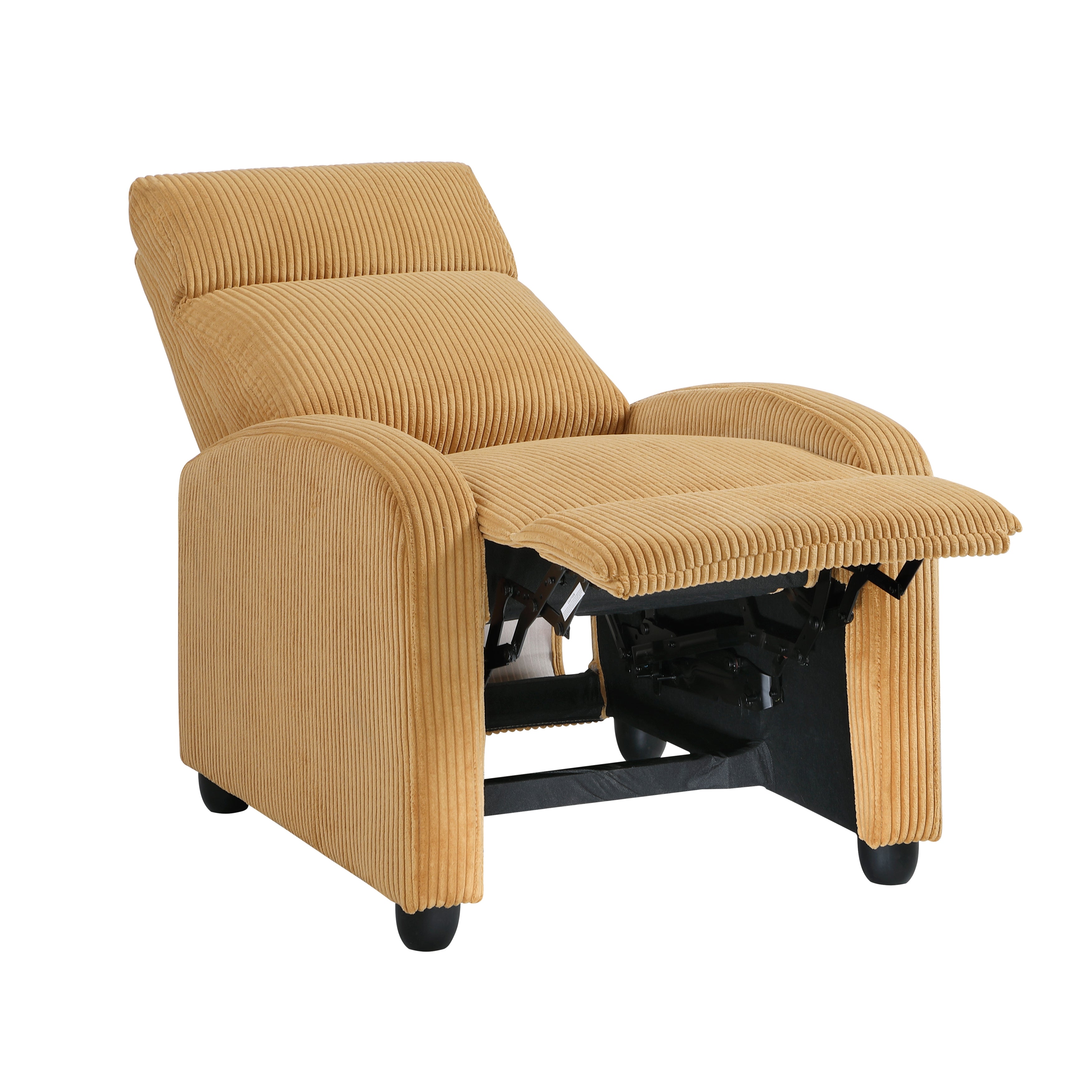 9588YLW-1PB Push Back Reclining Chair - 9588YLW-1PB
