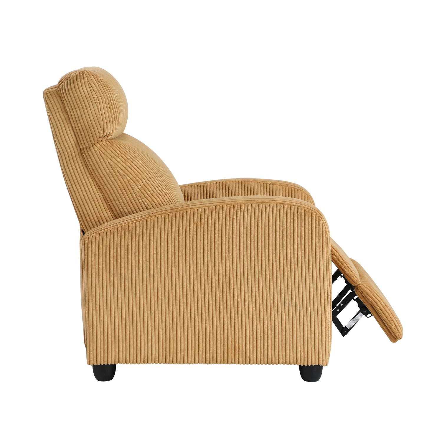 9588YLW-1PB Push Back Reclining Chair - 9588YLW-1PB