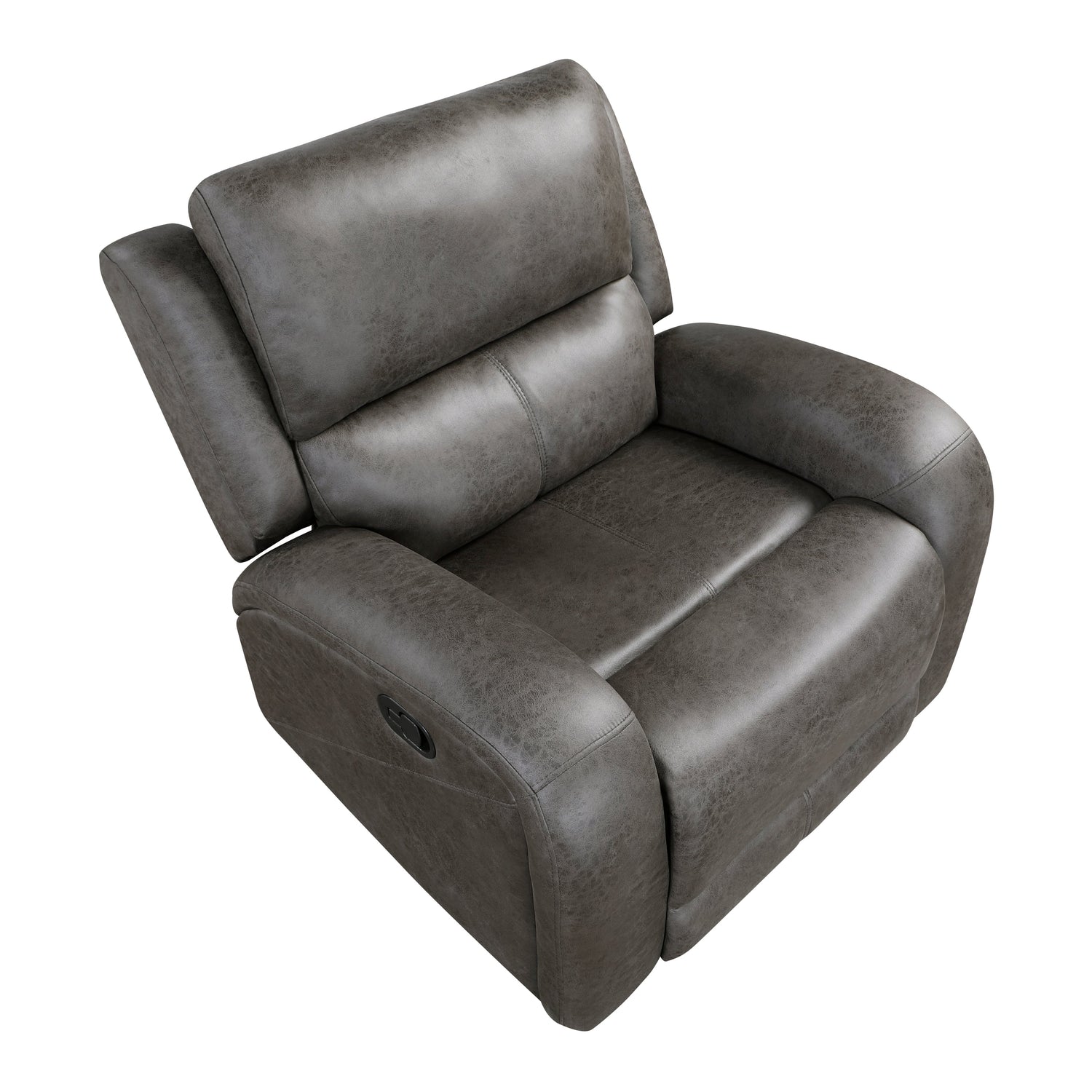 Pagosa Gray Double Reclining Living Room Set from Homelegance - Luna Furniture